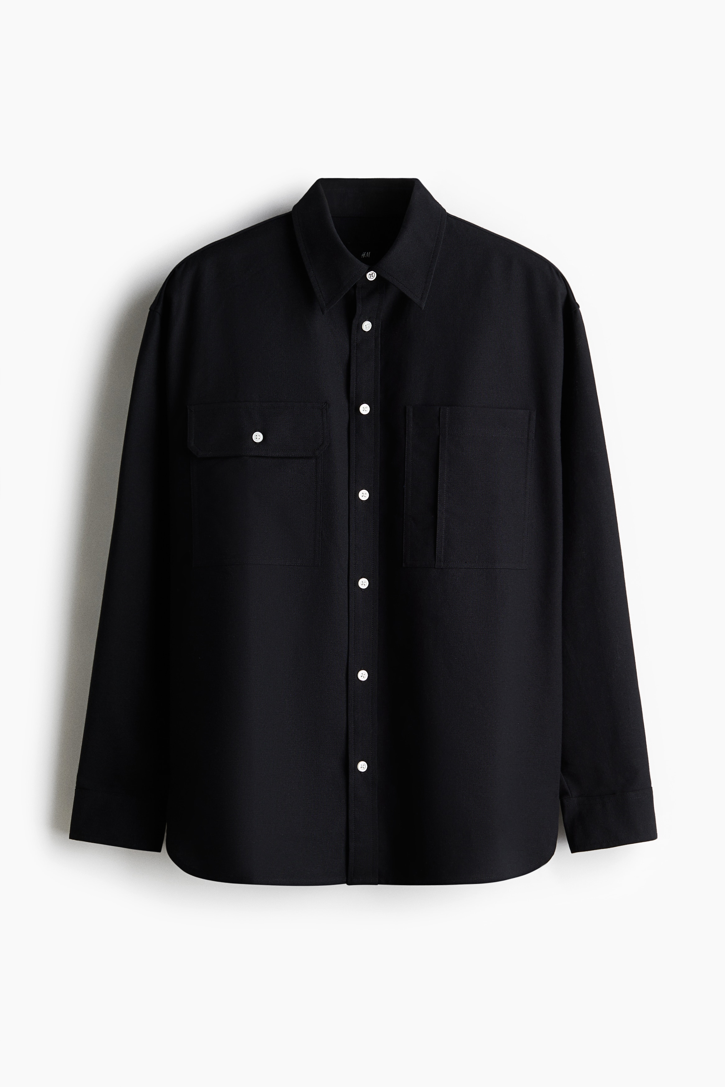 ルーズフィット オックスフォードシャツ - ブラック - Men | H&M JP