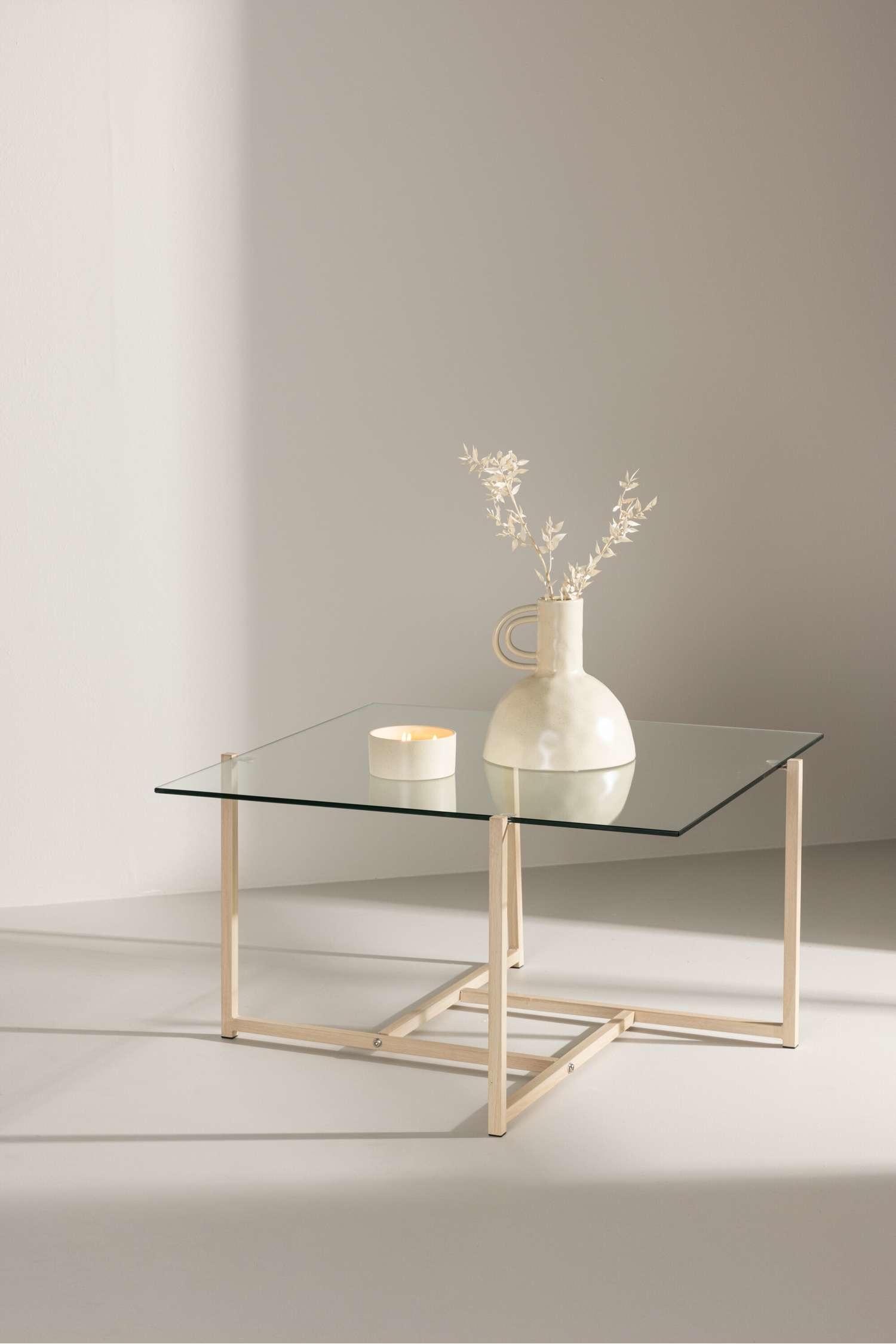 Hybrid Soffbord - Mdf, Ljusgrå