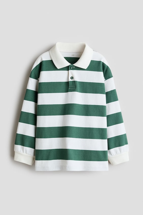 Детские рубашки H&M Cotton Rugby Shirt