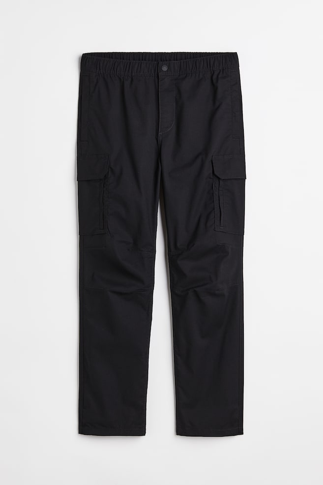 Pantalon cargo Regular Fit Ripstop - Noir/Beige/Vert kaki foncé/Gris - 1