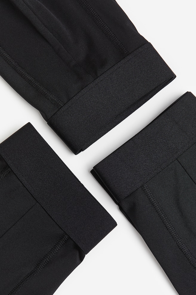 3-pack DryMove™ Sports trunks - Black/Dark grey/Navy blue - 2