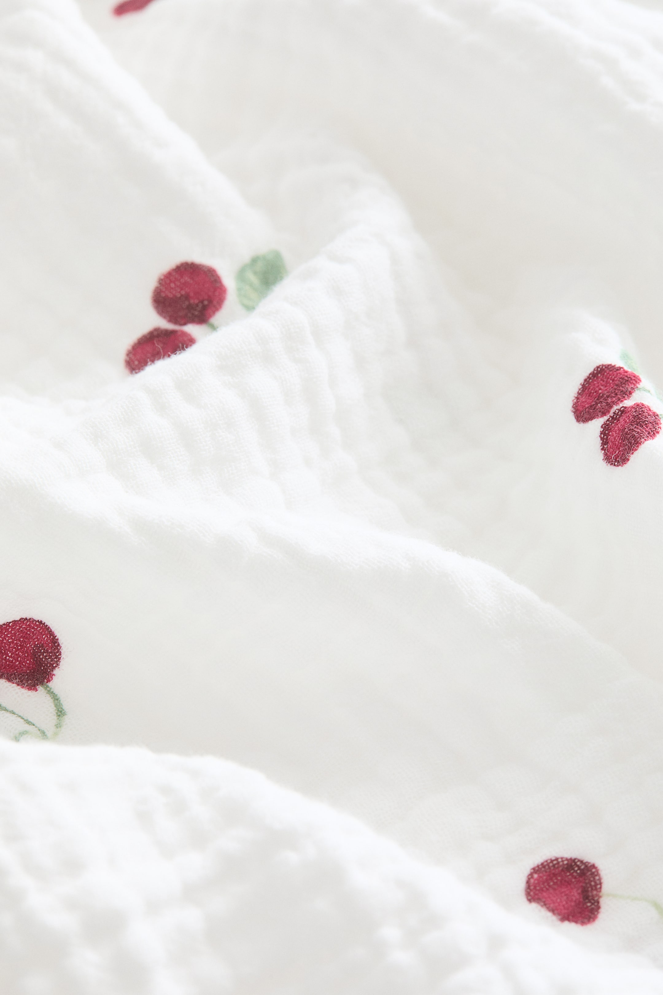 Patterned Muslin Baby Blanket