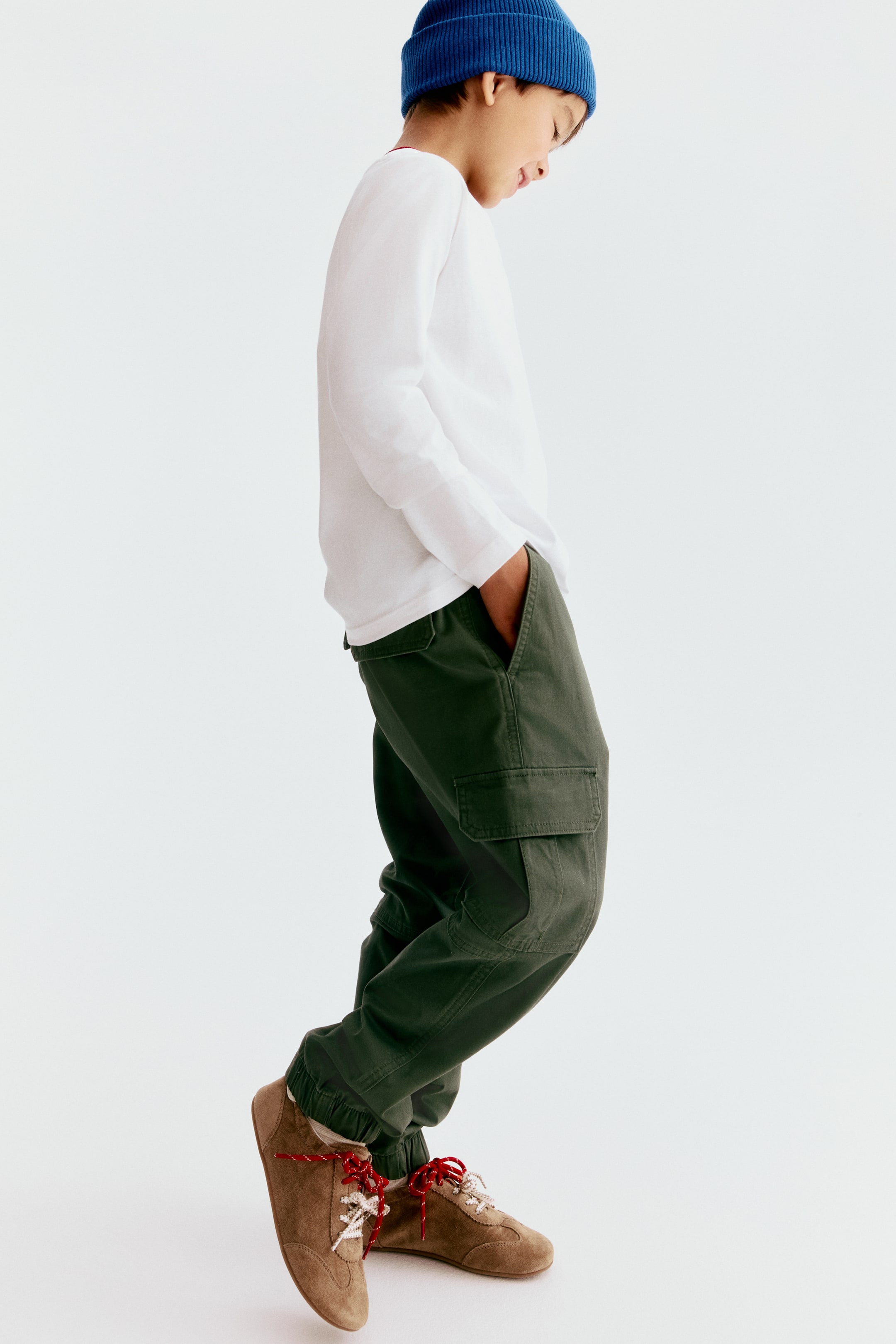 Cotton Cargo Joggers
