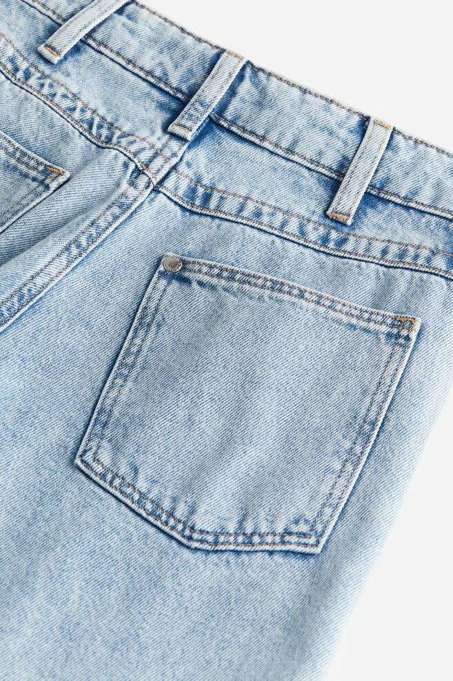 Baggy Fit Jeans - Lys denimblå/Mørk denimblå/Mørk grå/Sort - 6