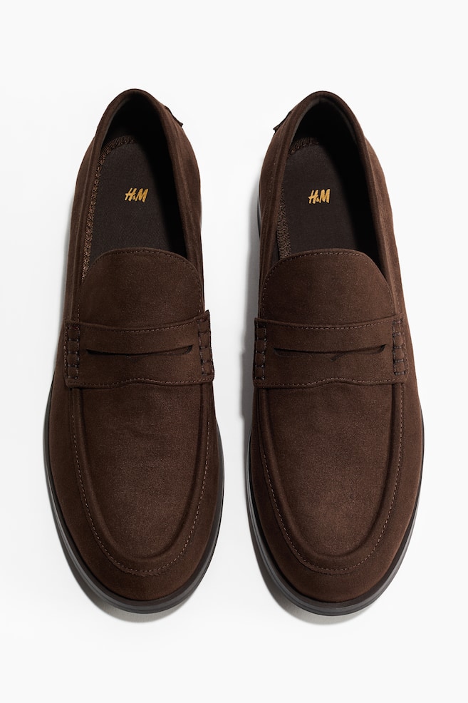 Penny-Loafer - Braun/Beige/Schwarz - 1