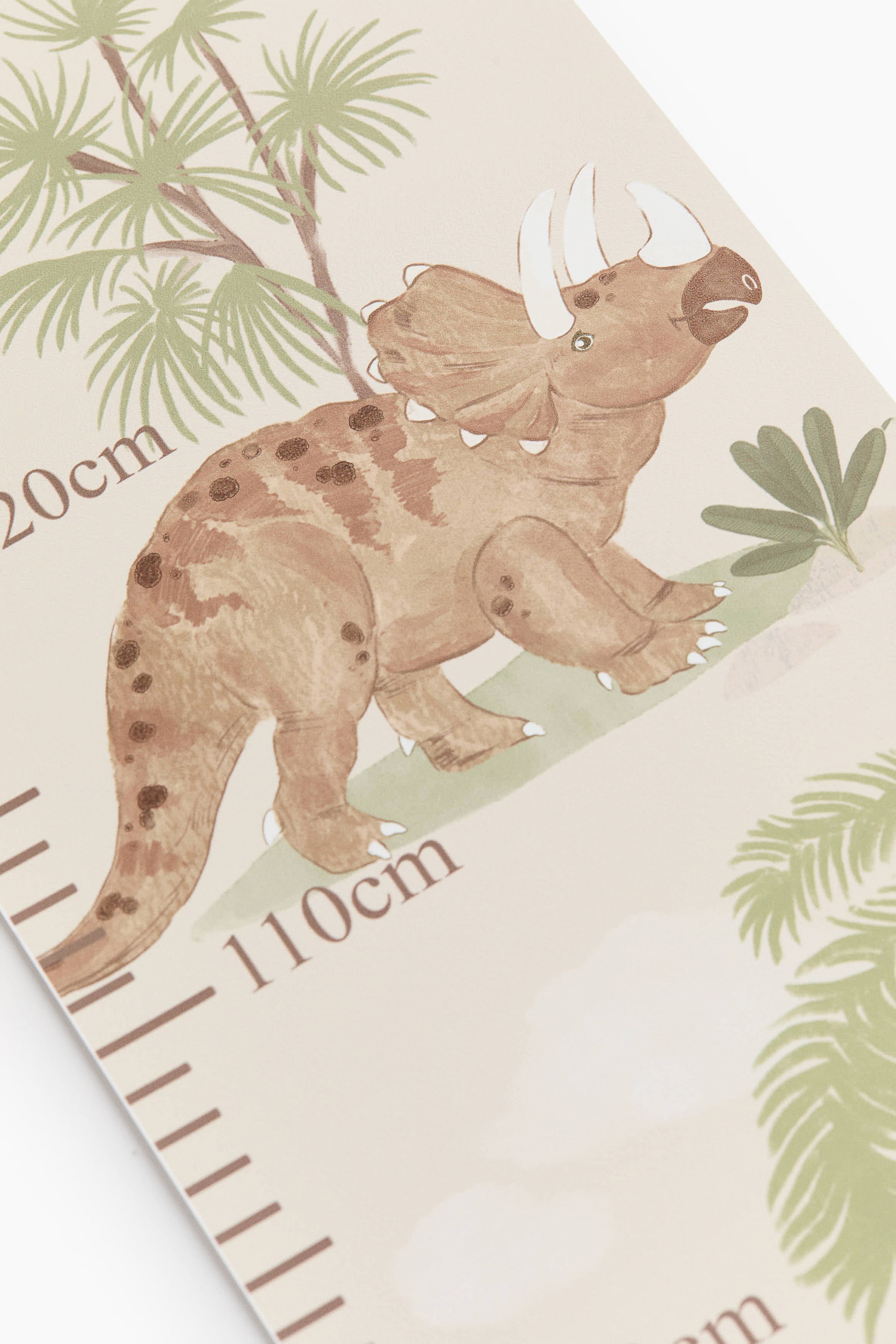 View larger image: Height Chart - Light beige/dinosaurs - Home All | H&M US 3