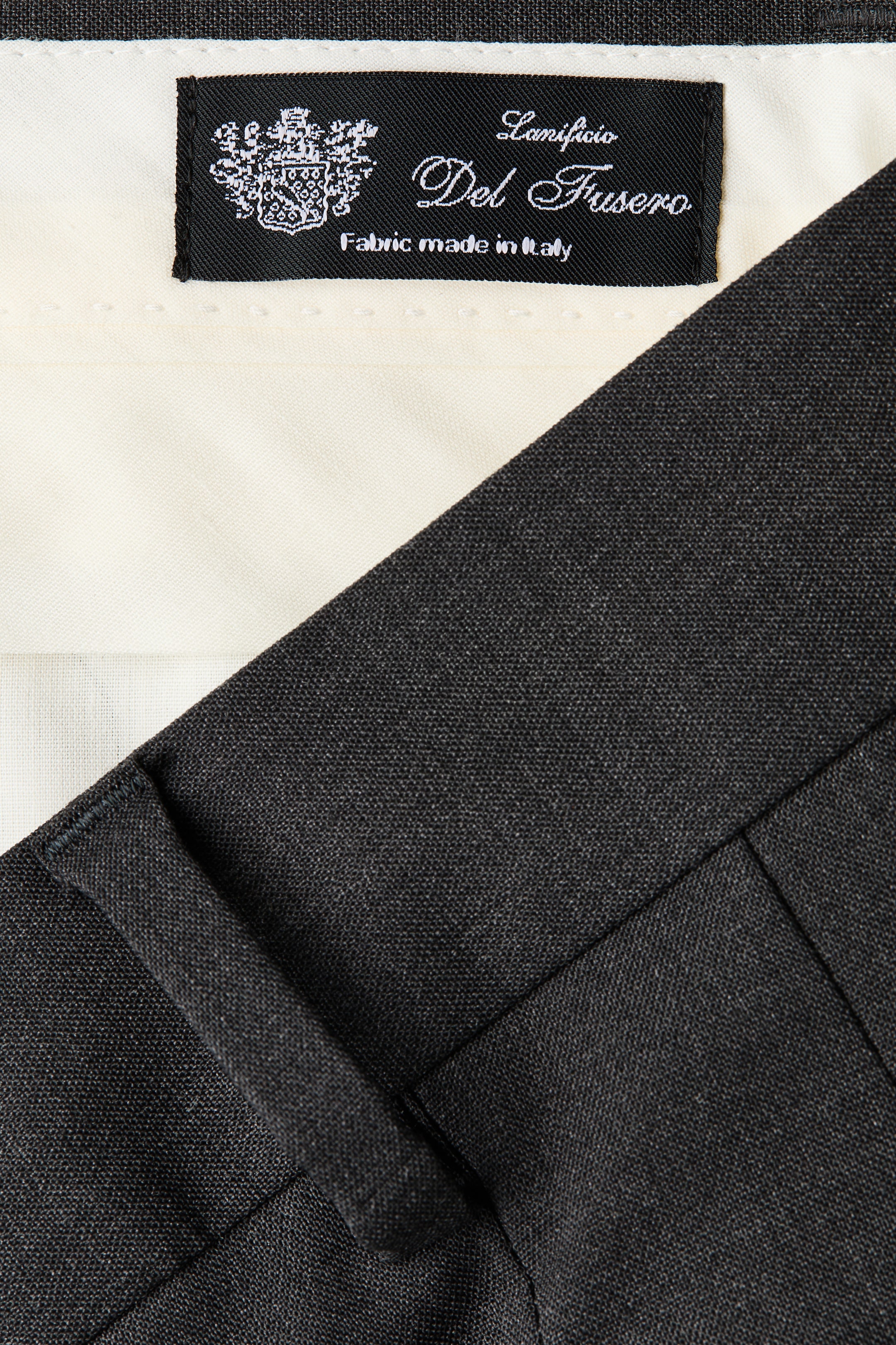 Мужские брюки H&M Loose-Fit Wool-Blend Tailored Pants — фото 3