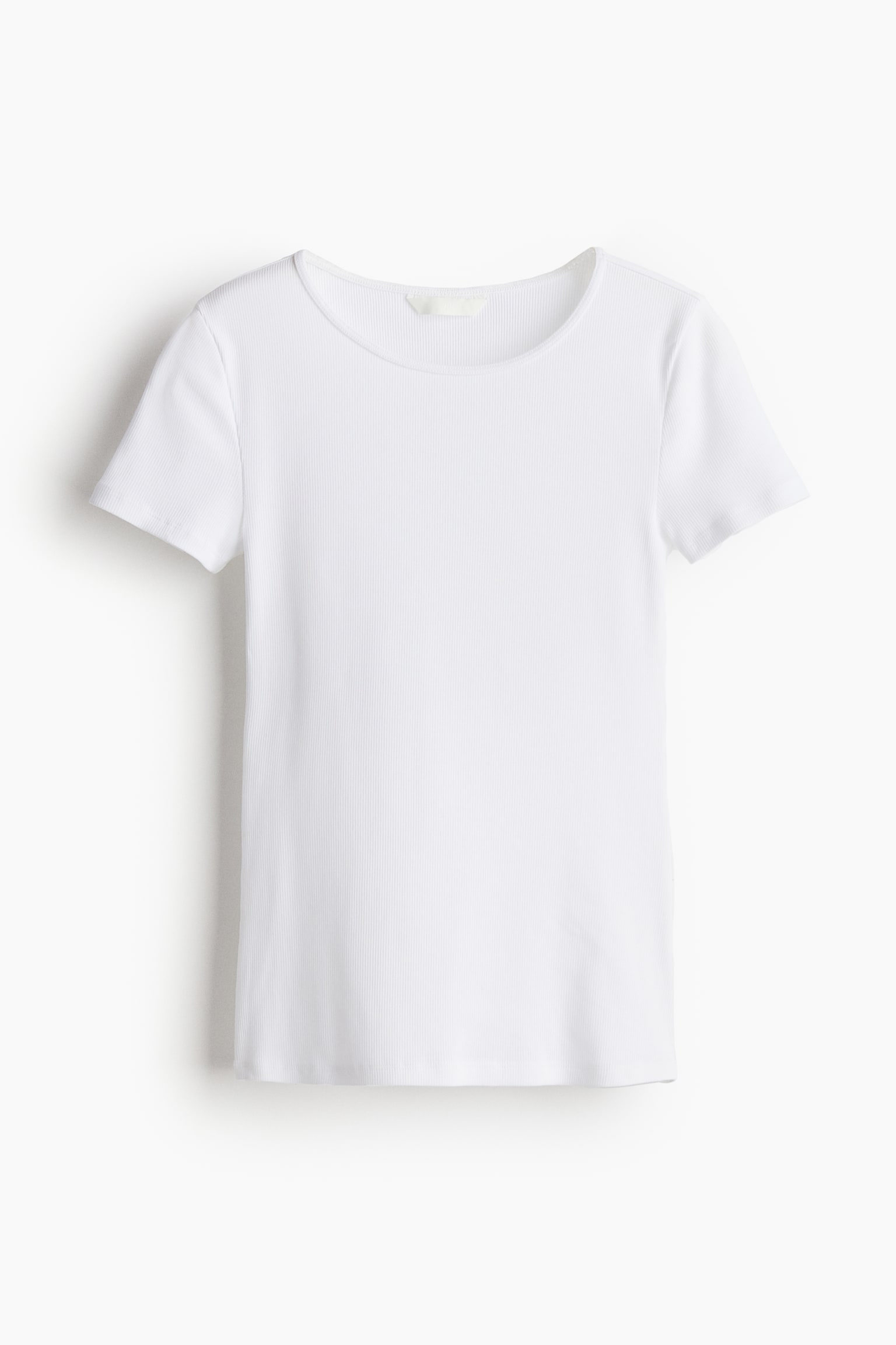 Rib Tee - White/Black/White/Stripe/Light beige/Light grey marle/Grey marle/Dark beige - 2