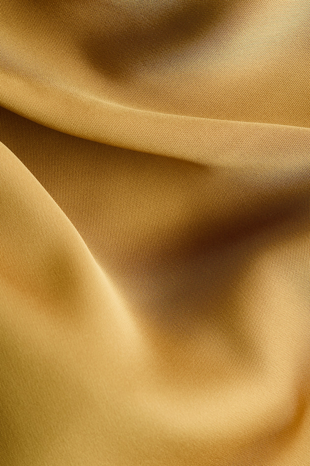 Shawl-Detail Satin Blouse - image 4