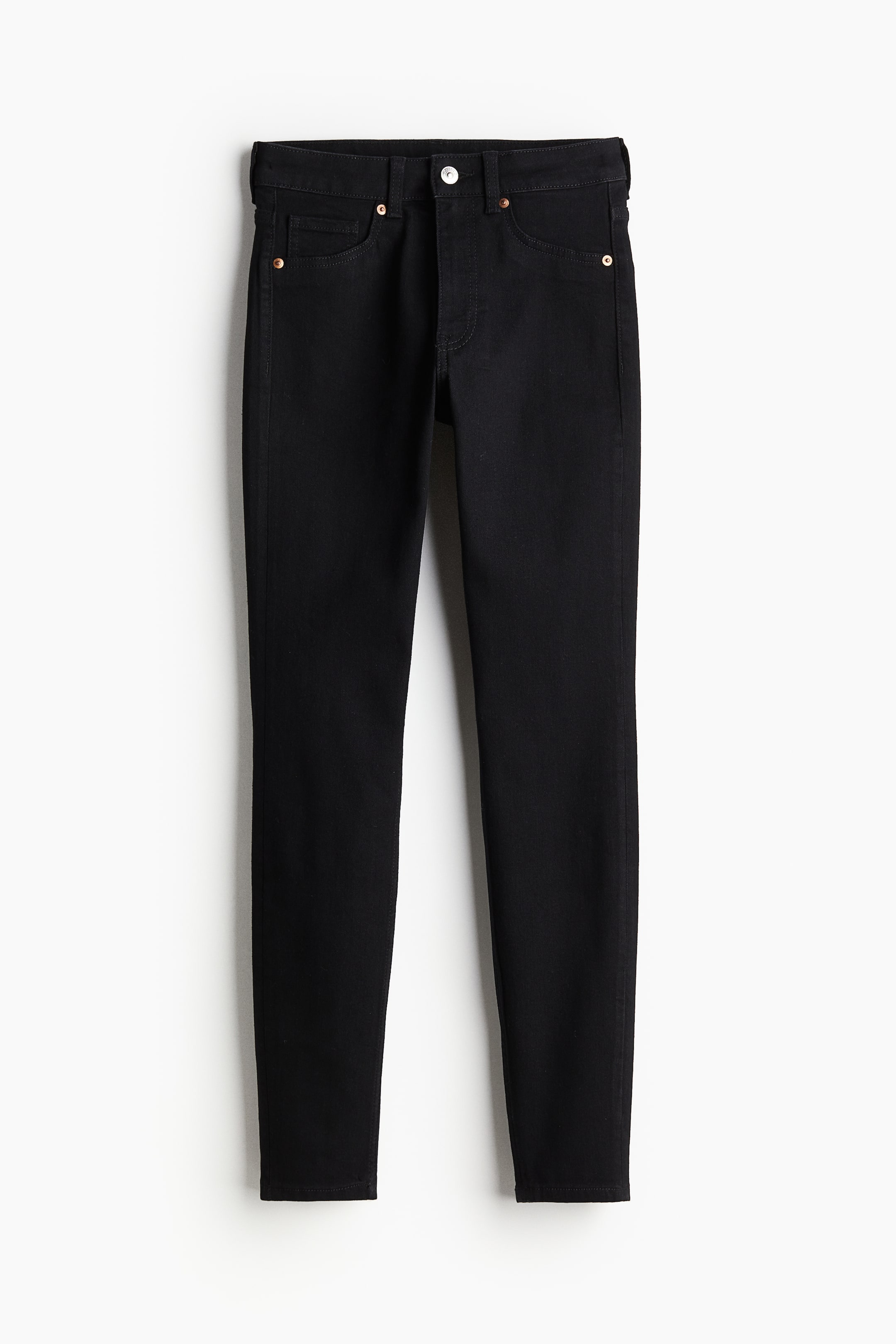 Skinny High Jeans - Black - Ladies | H&M GB 5