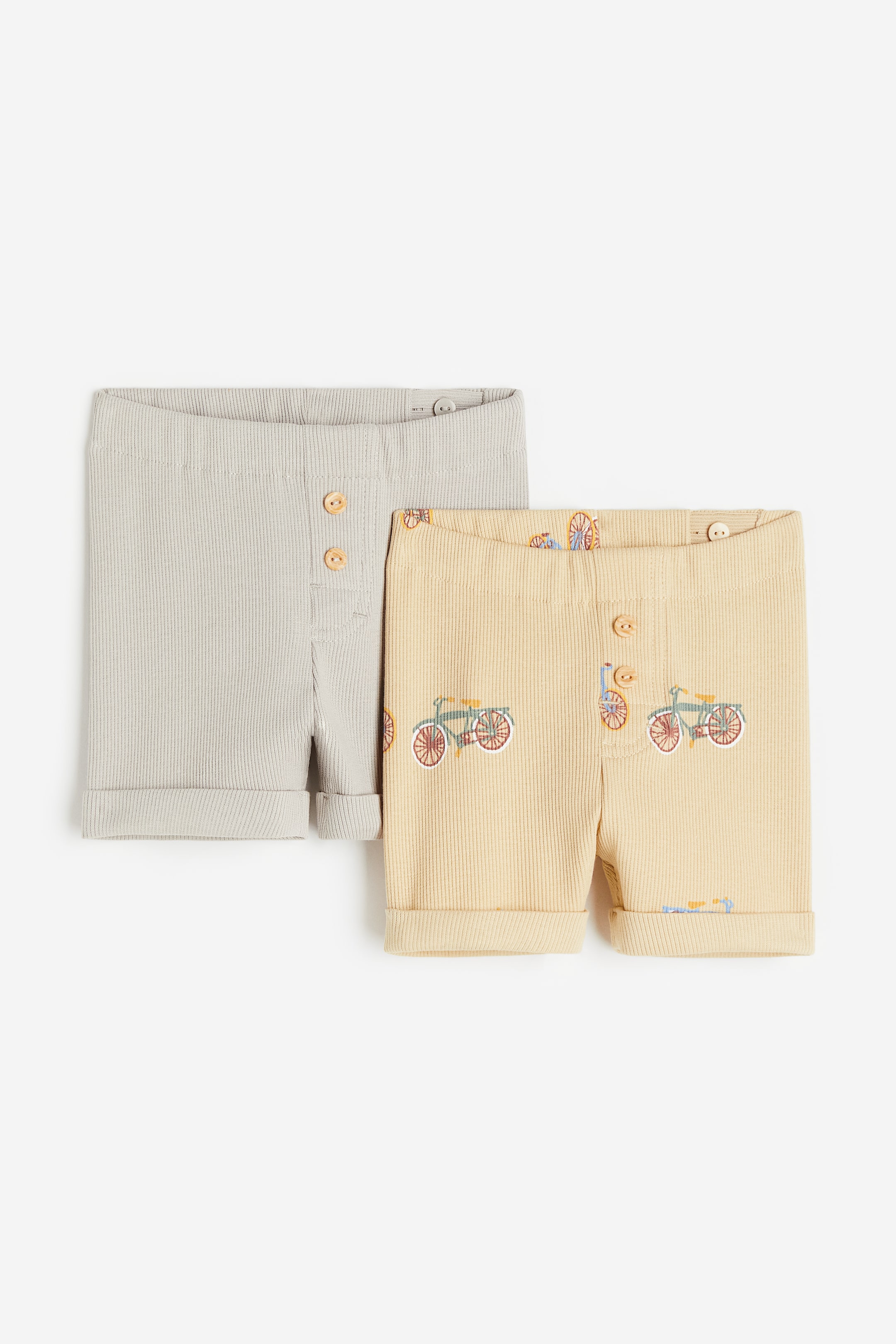 2-pack Cotton Shorts