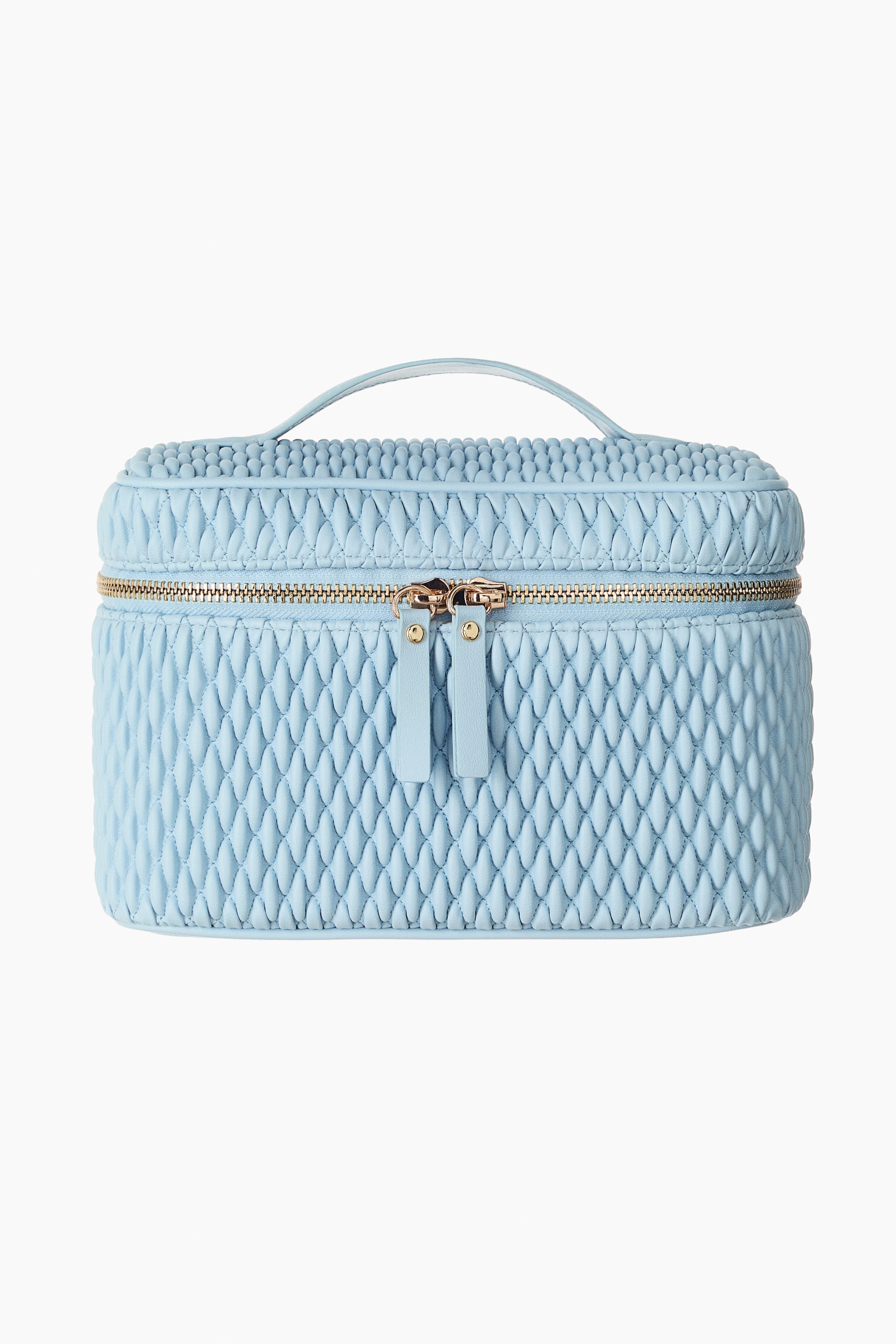 Nagyobb kép megtekintése: Dobozos szabású steppelt sminktáska - Kék - Beauty all | H&M HU 1