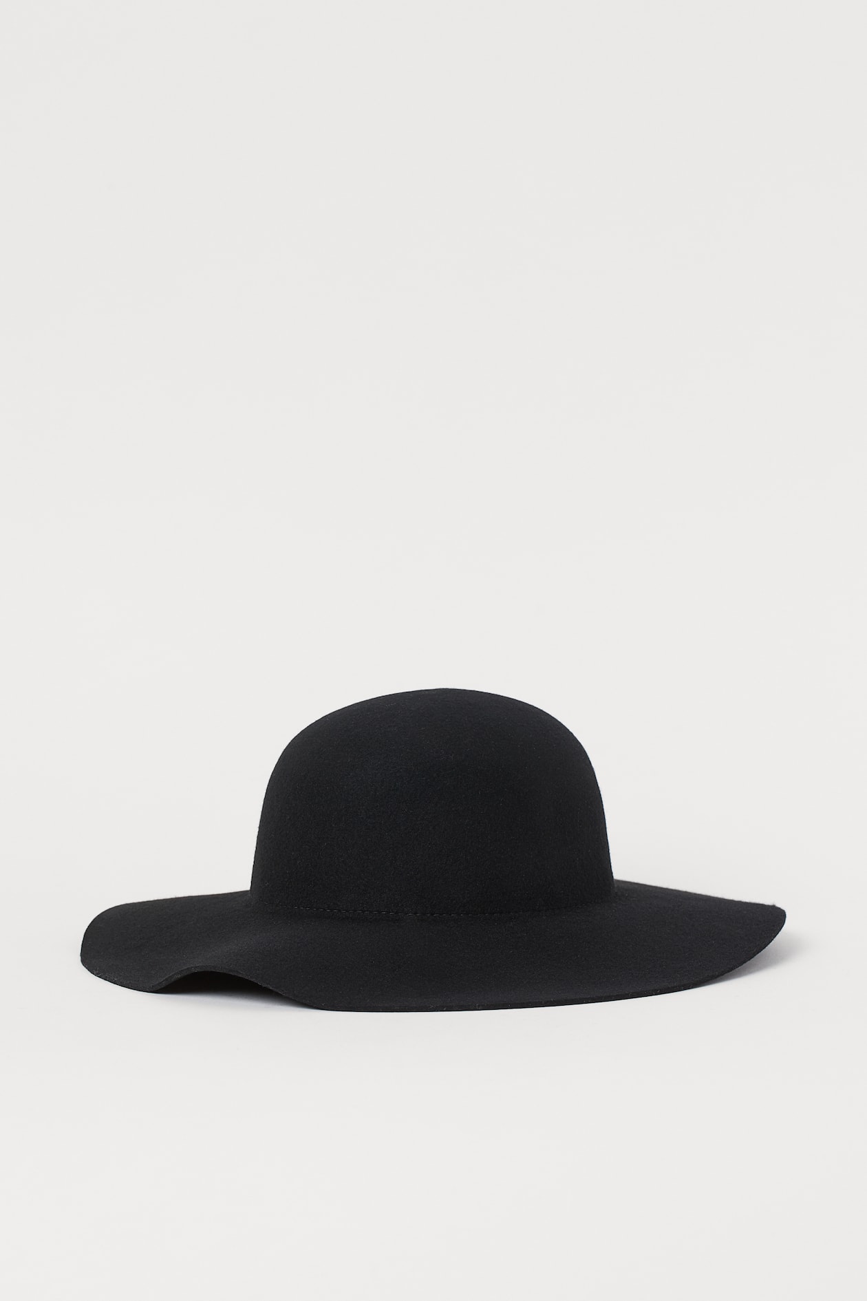 Felted Wool Hat Black Ladies H&M AU