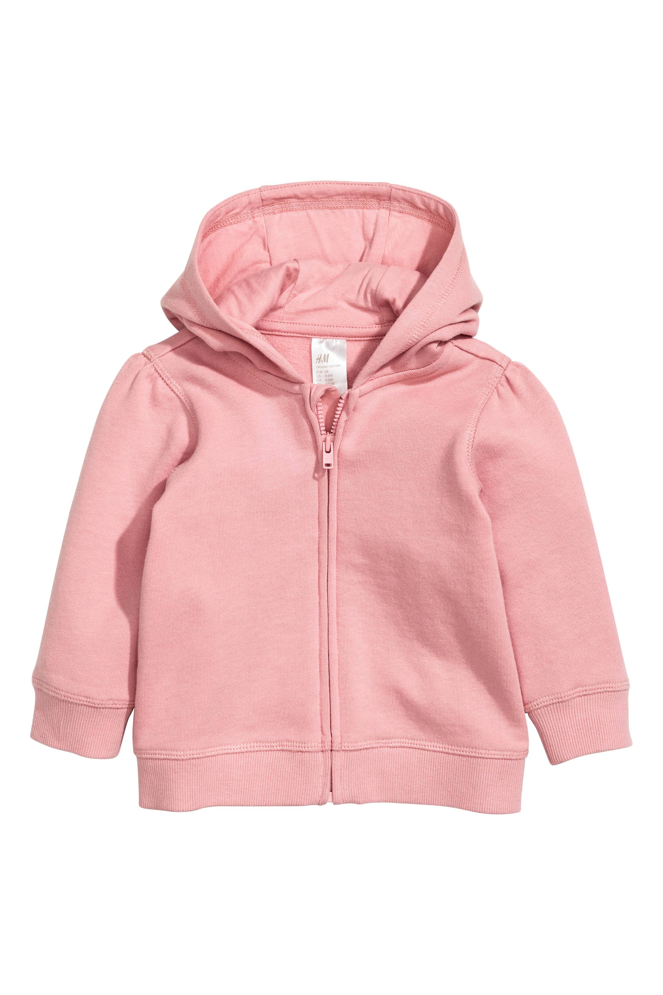 View larger image: Hooded jacket - Light pink - Kids | H&M GB 1