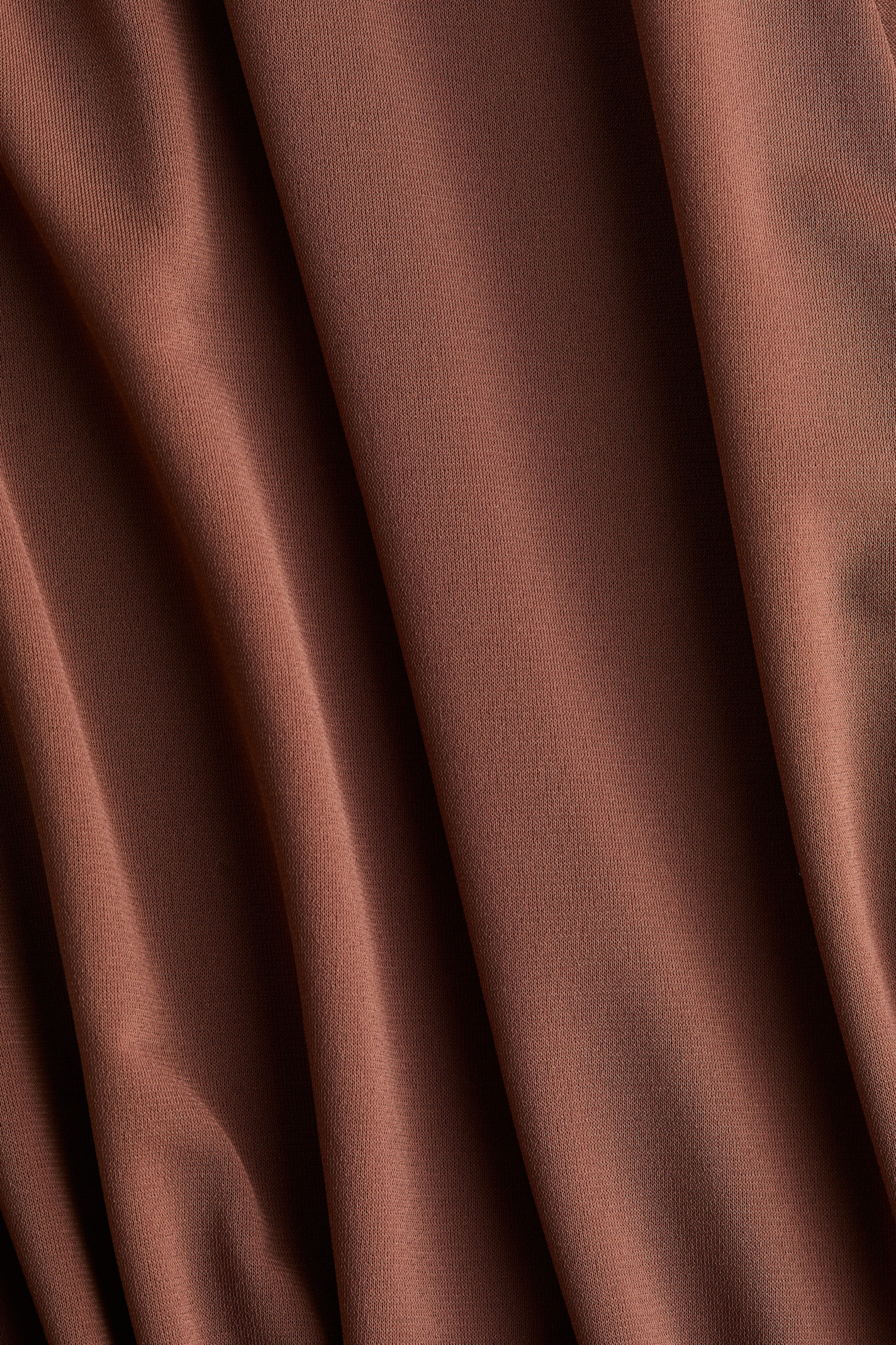 Ver imagen más grande: Draped V-neck thong body - Marrón empolvado | H&M ES 6