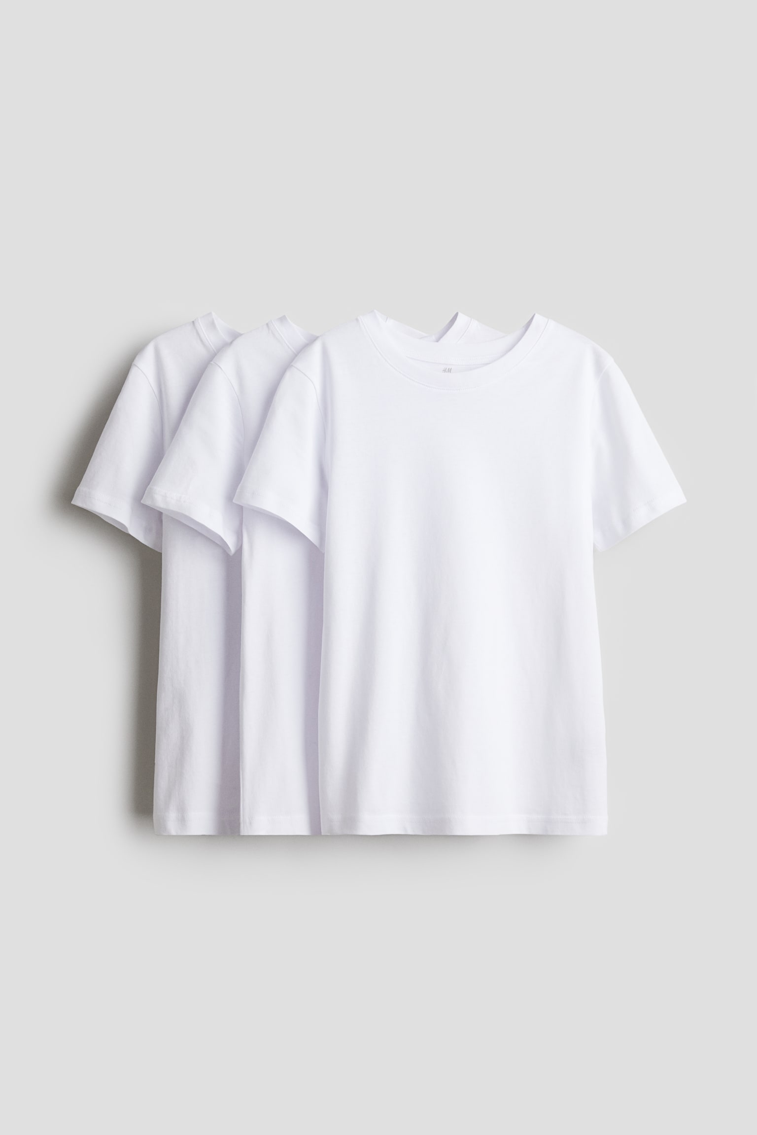 Tシャツ 3枚セット - ホワイト/ネイビーブルー／ブラック - 1