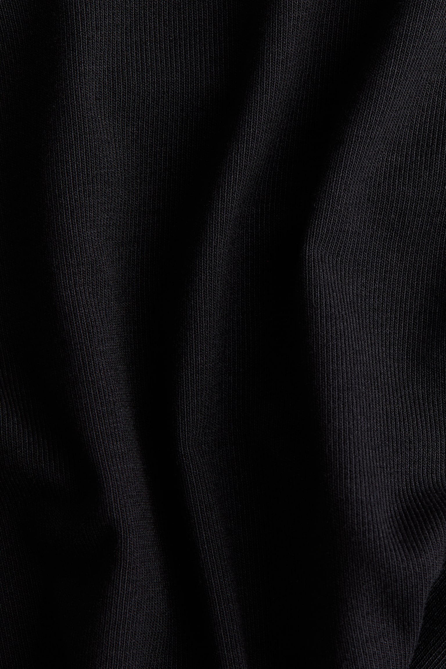 Женский топ H&M Long-Sleeved Mock Turtleneck Top, цвет: Чёрный — фото 7