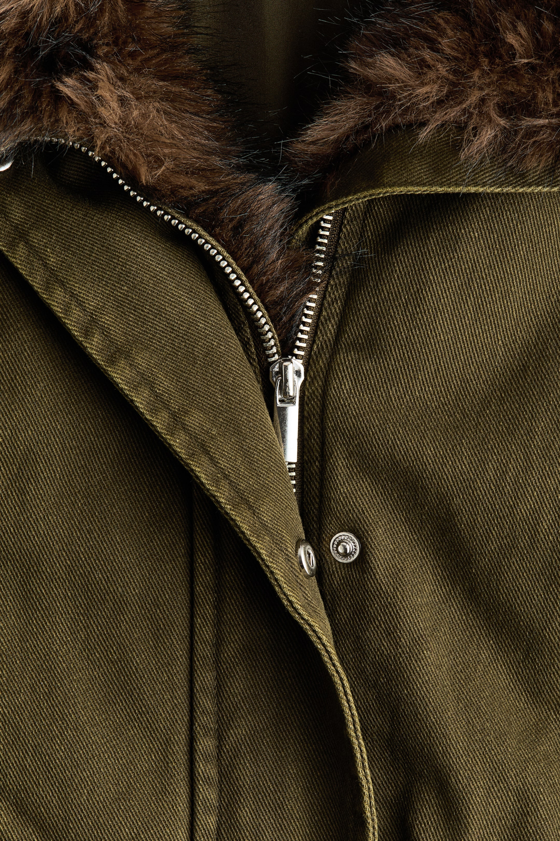 Oversized Twill Jacket
