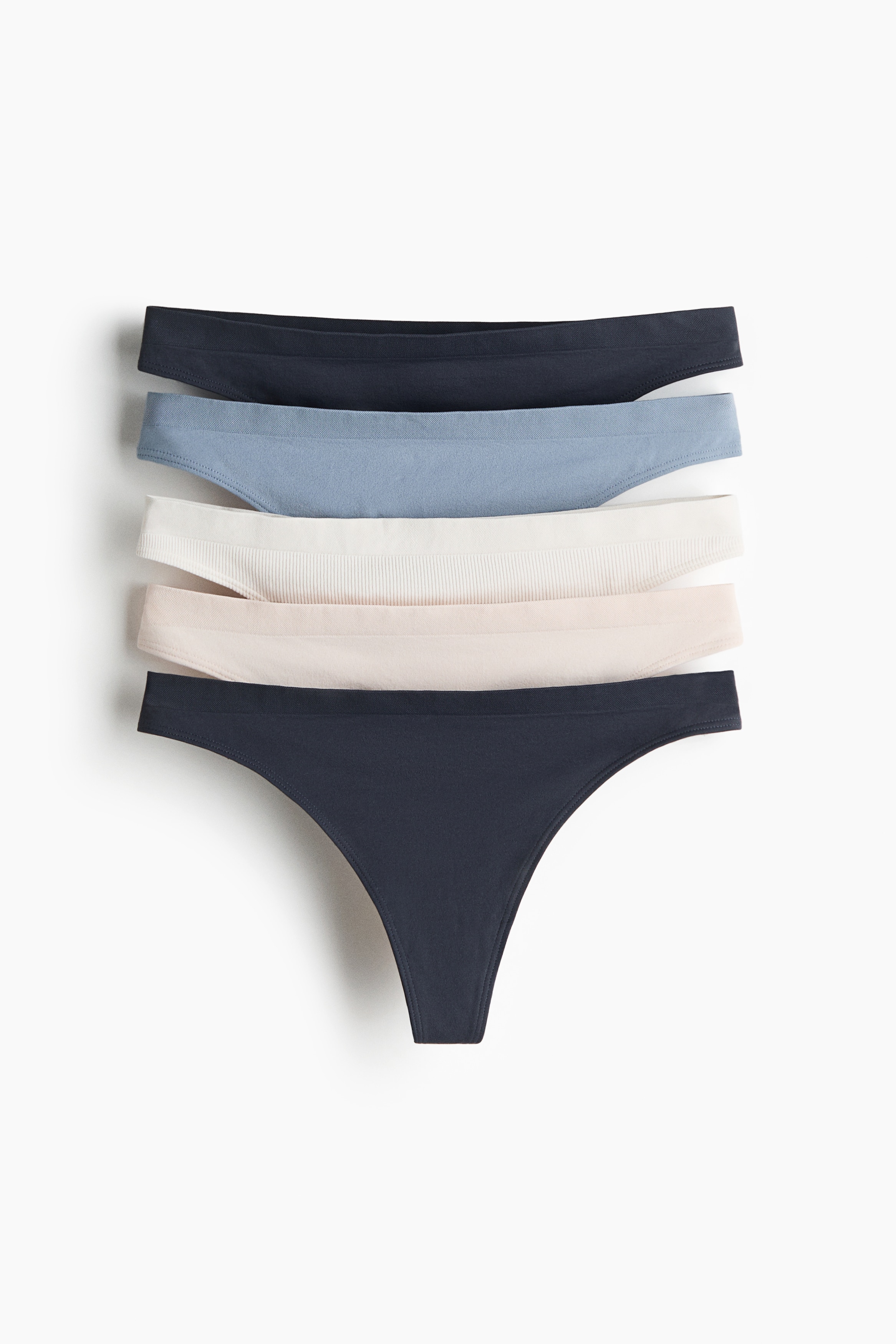 5-pack seamless thong briefsModel