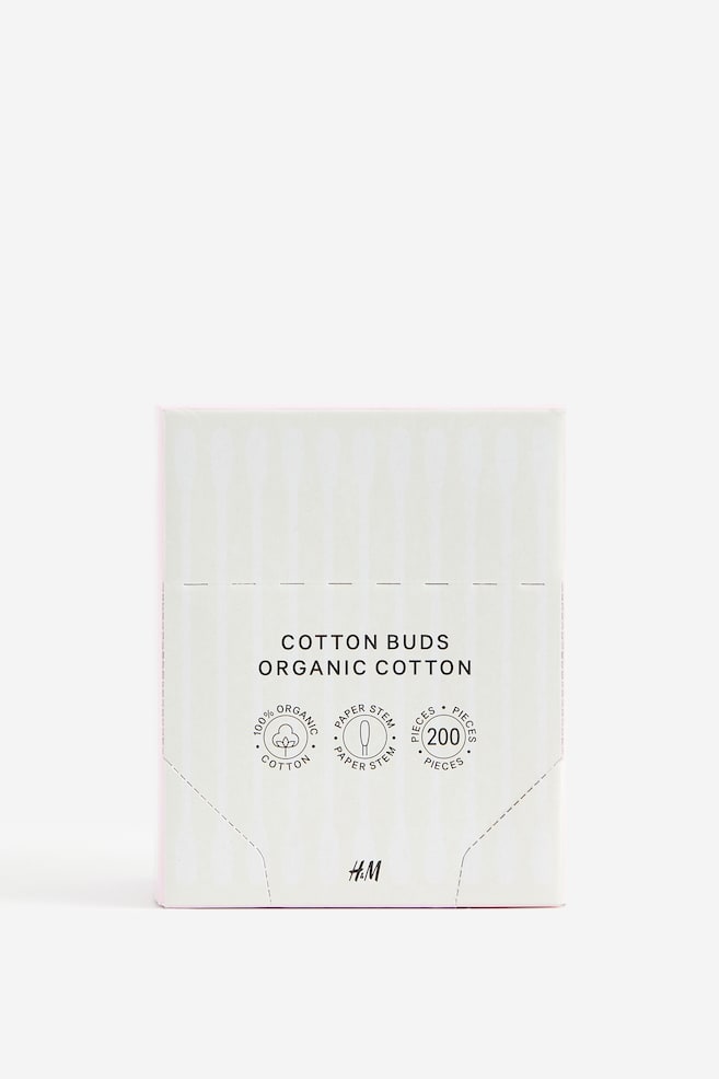 Cotton buds - White