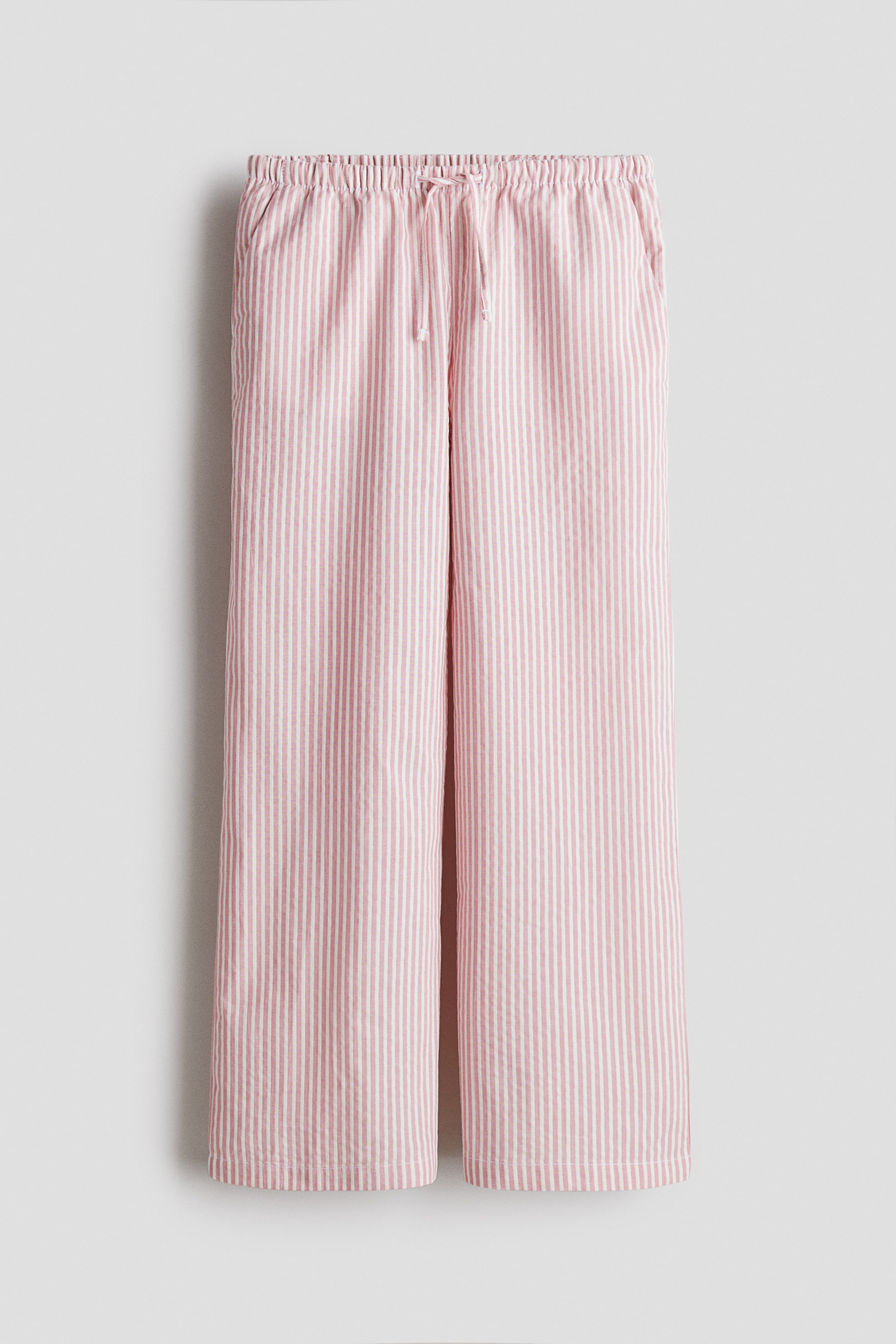 View larger image: Cotton Pants - Pink/white striped - Kids | H&M PH 1