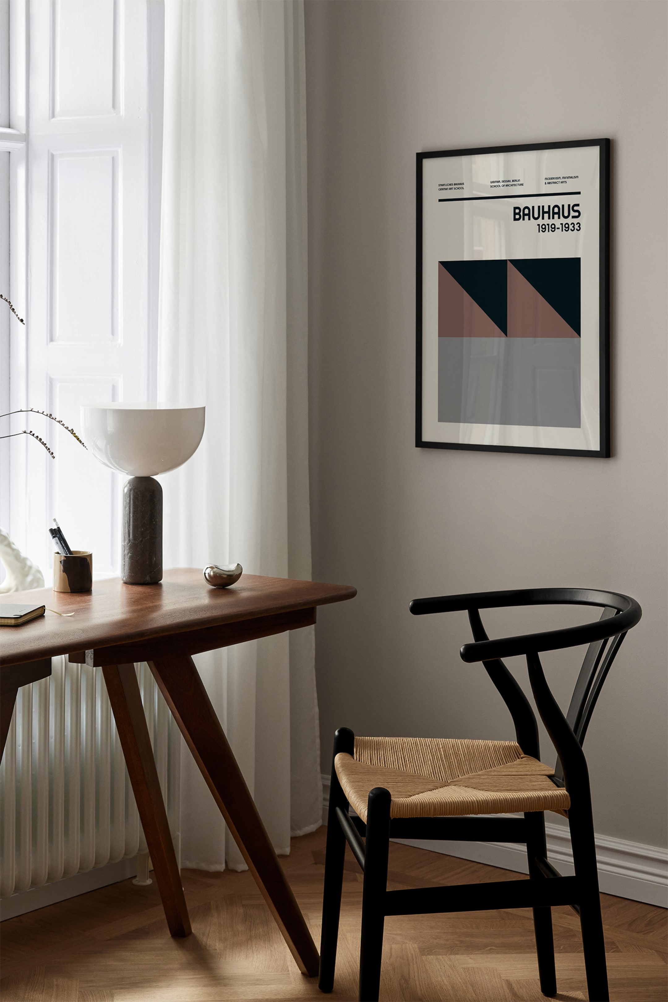 Visualizza immagine più grande: Bauhaus Nude Poster - Grigio/nero/beige/marrone - Postery - HOME | H&M IT 1