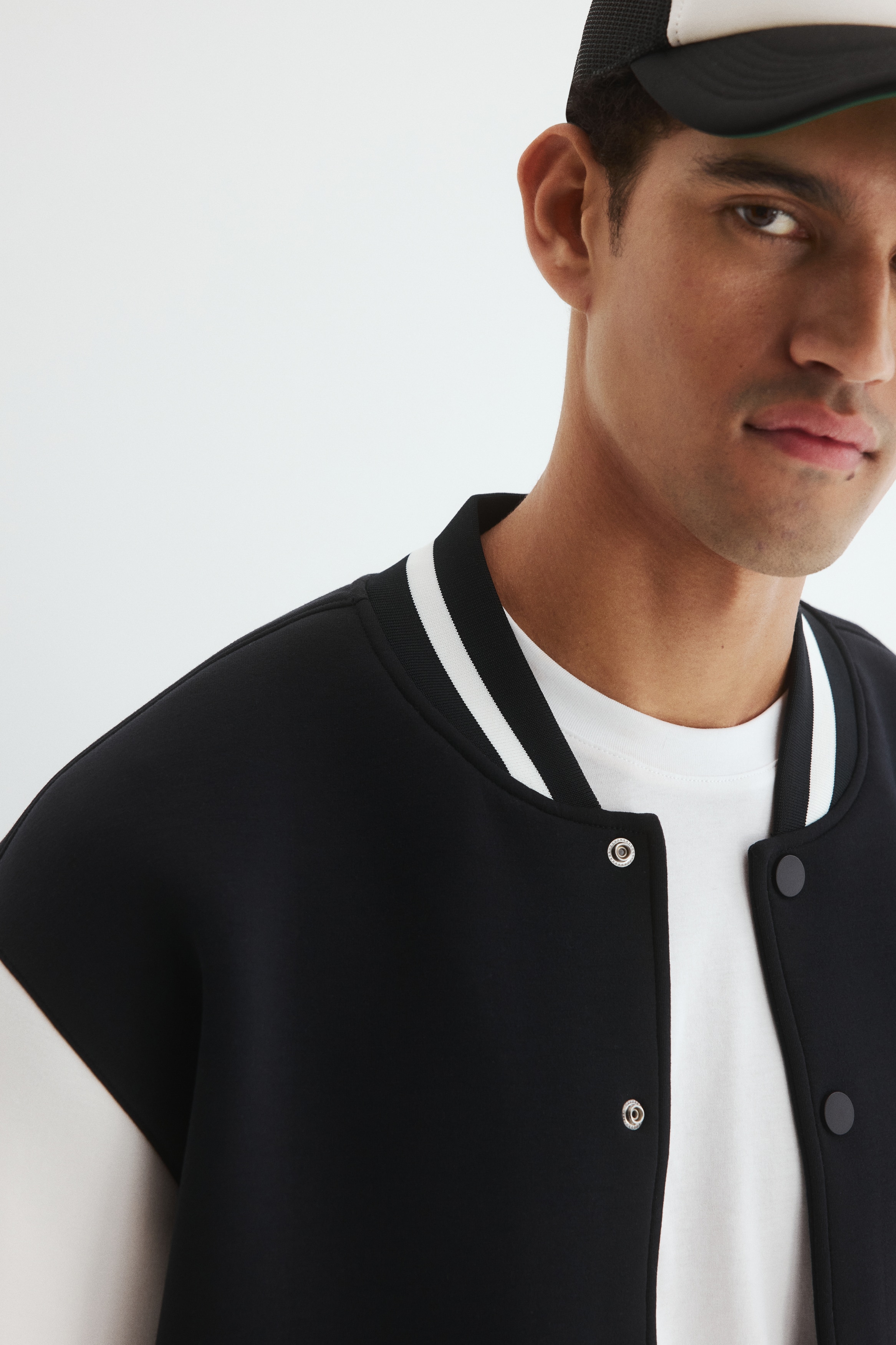 Loose Fit Baseball jacket