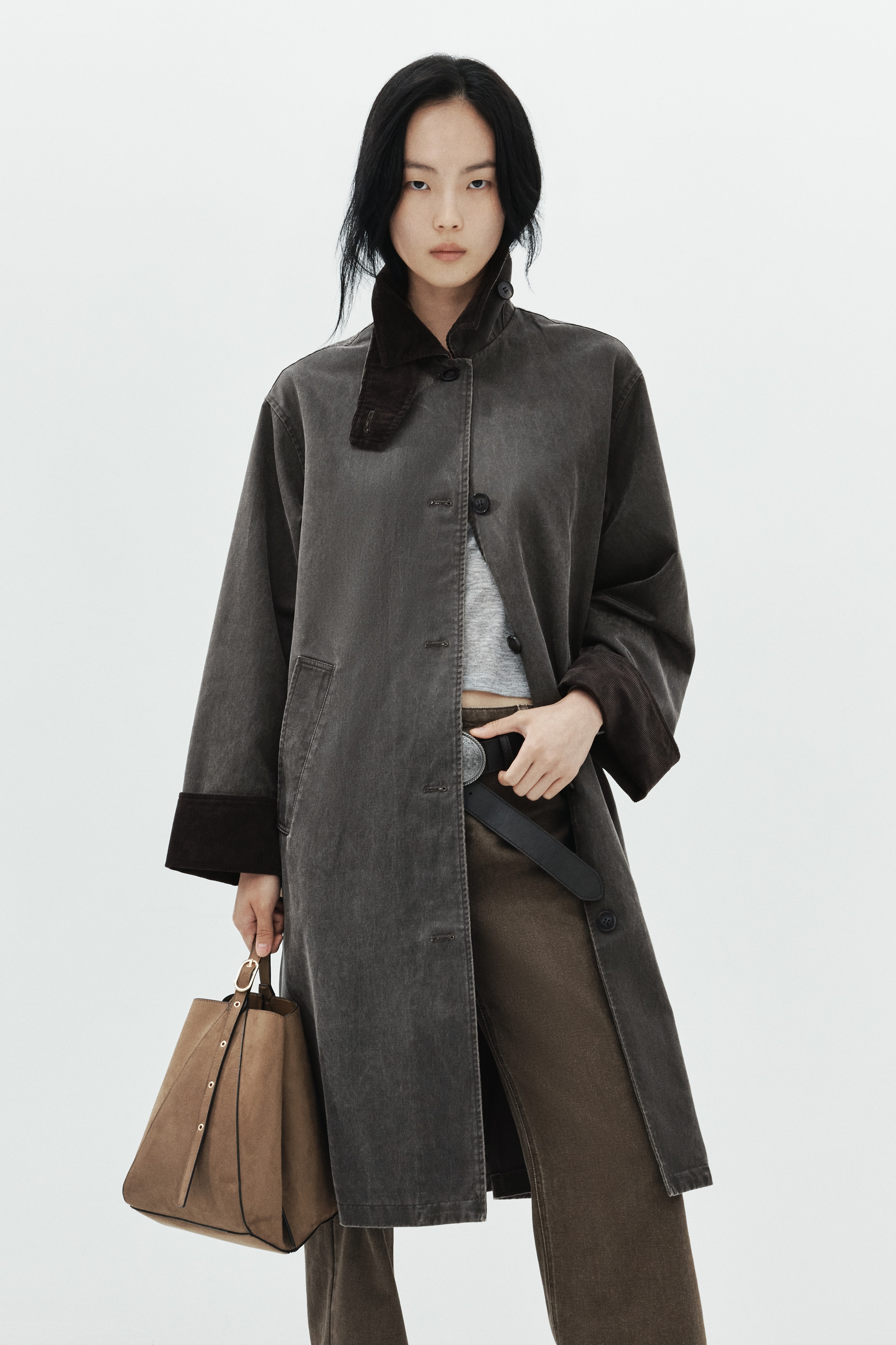 レディース コート | グレー・灰 | H&M JP