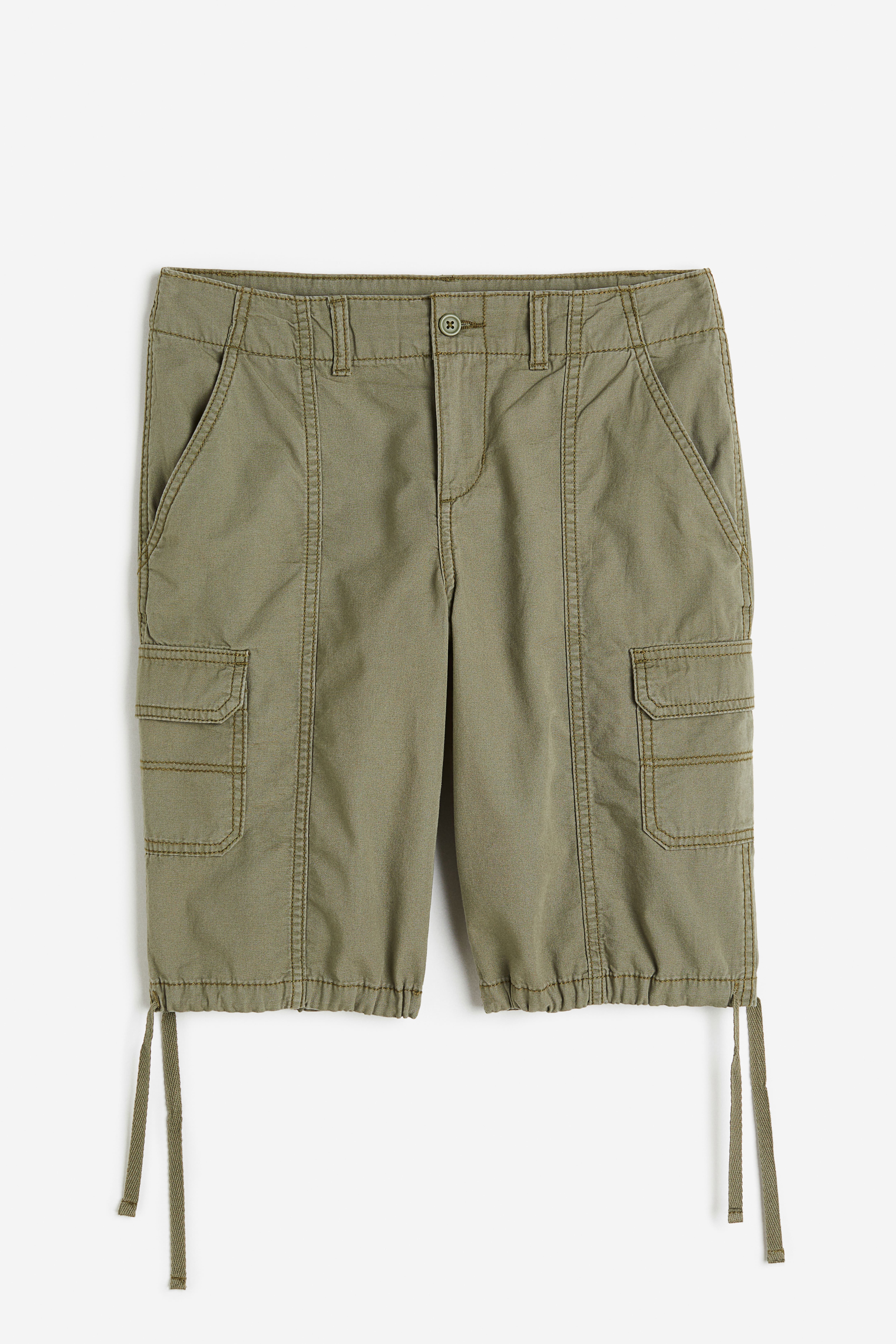 Women's Green Shorts | Denim, High-Waisted & Cargo | H&M CA