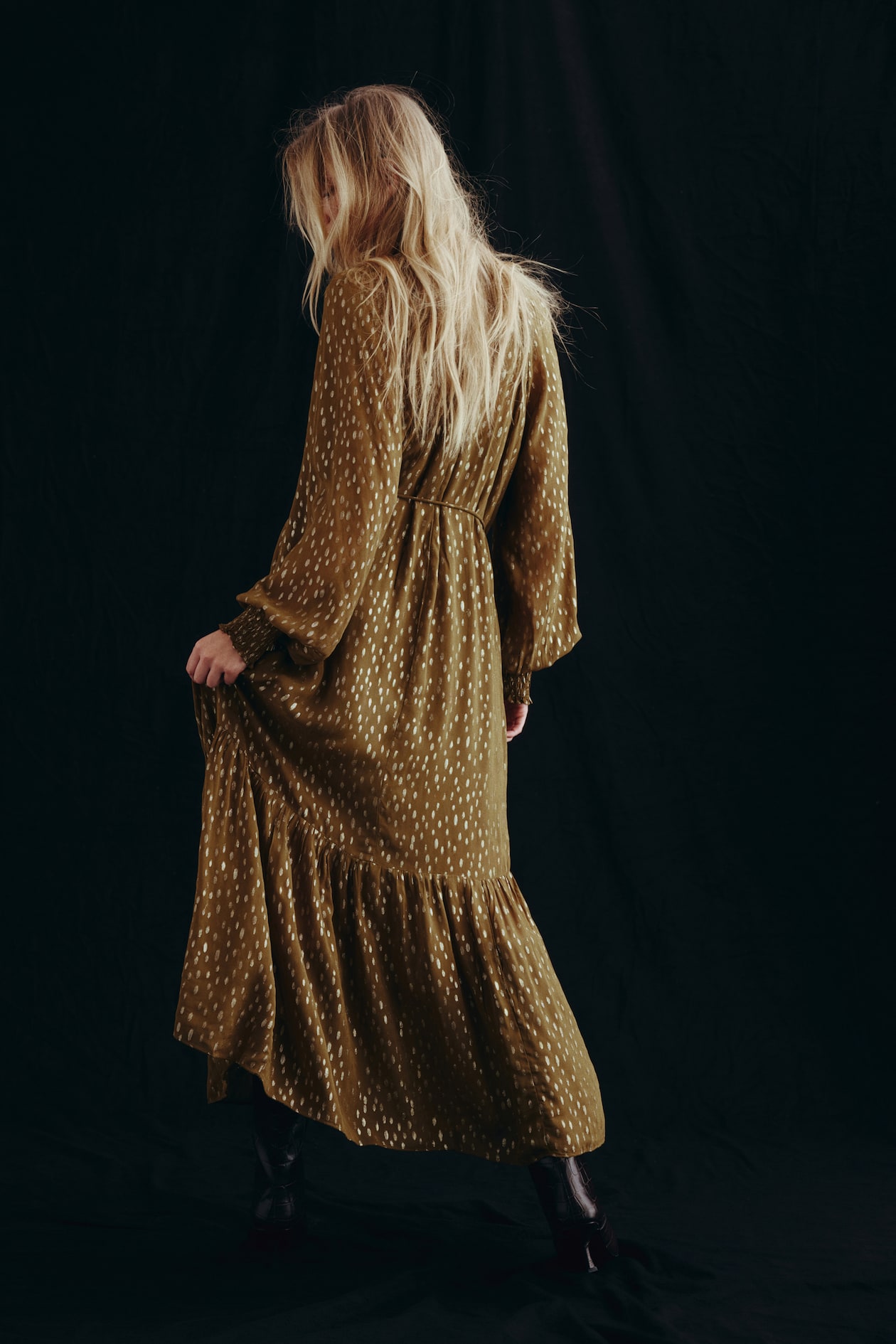 Patterned Maxi Dress - image 4
