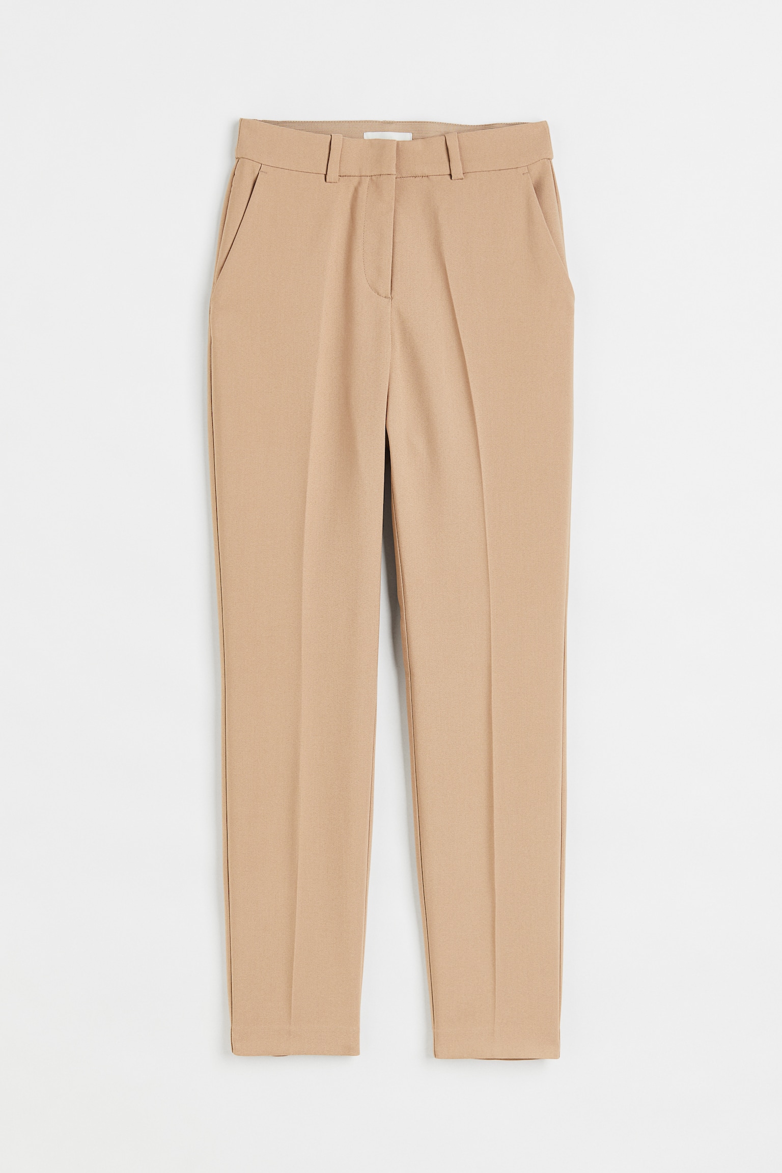 Cigarette trousers - Beige/Black/Navy/Grey/Beige checked/Dark grey/Pinstriped/Dark khaki green/Beige/Light beige/Checked/Dark greige/Greige/Grey/Cream/Dark grey/Checked/Dark grey/Beige/Checked/Light green/Dark grey/Checked/Dark beige/Brown/Checked/Pink/Grey/Checked - 1