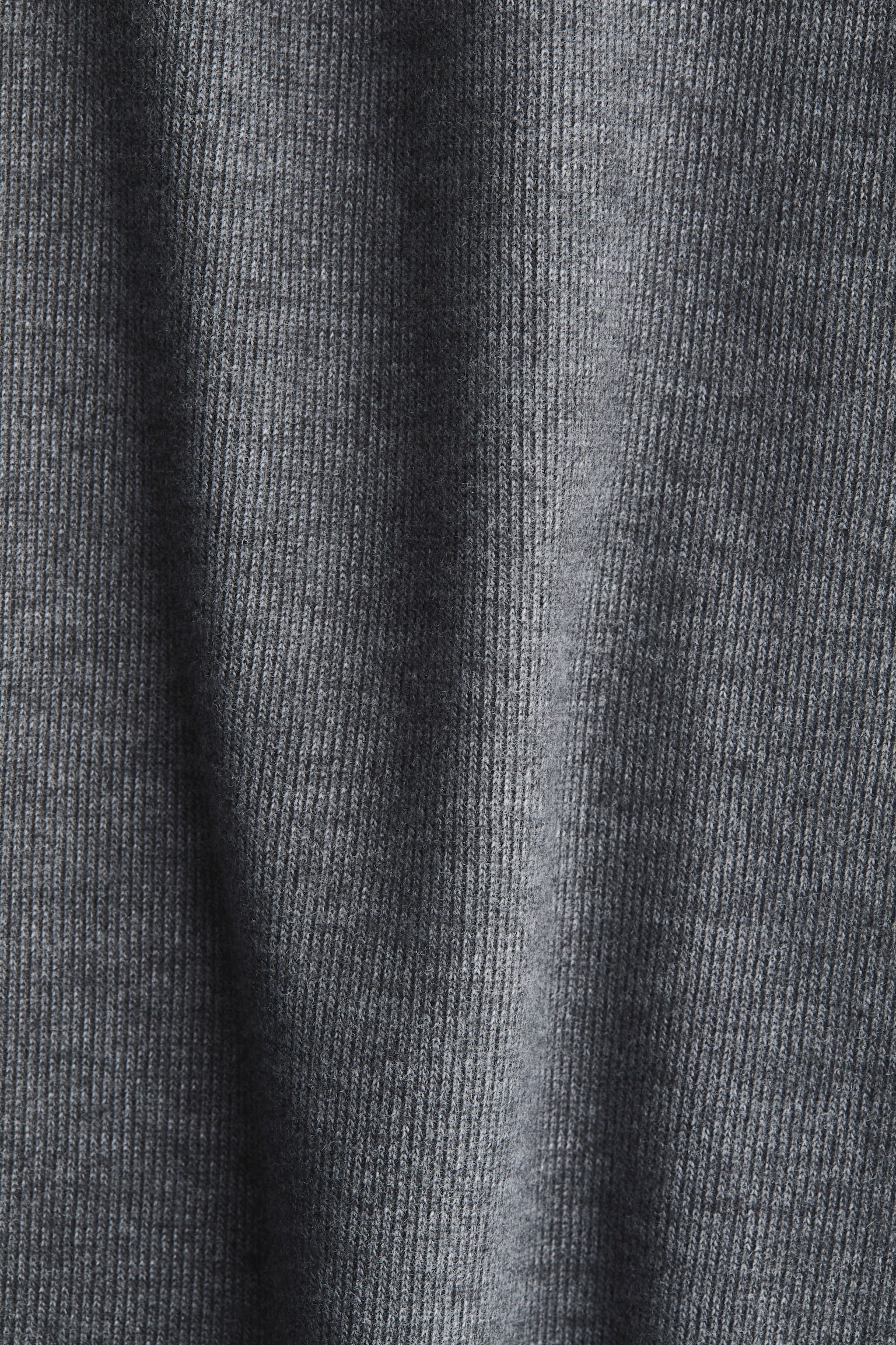 Женские брюки H&M Lace-Trimmed Pull-On, цвет: Тёмный серый меланжевый — фото 2
