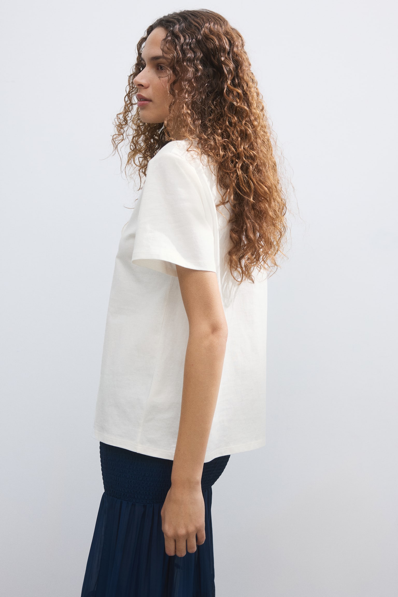 Motif-detail T-shirt - 4