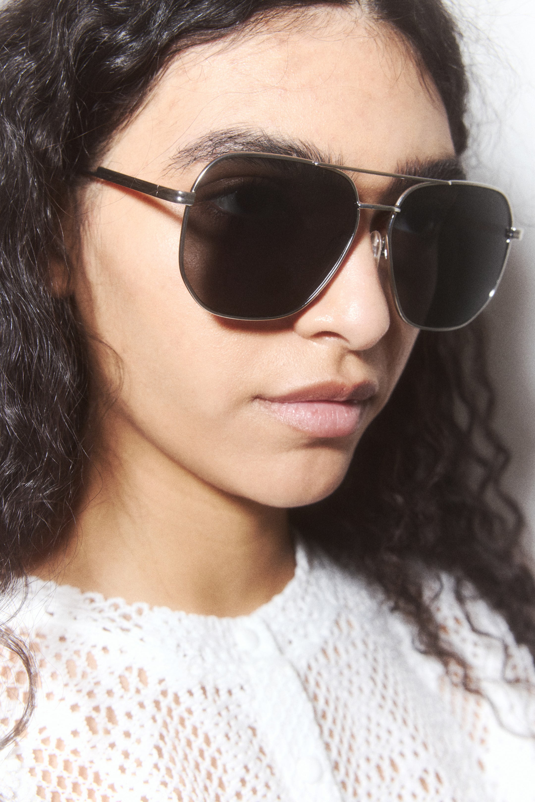 Aviator-Style Sunglasses