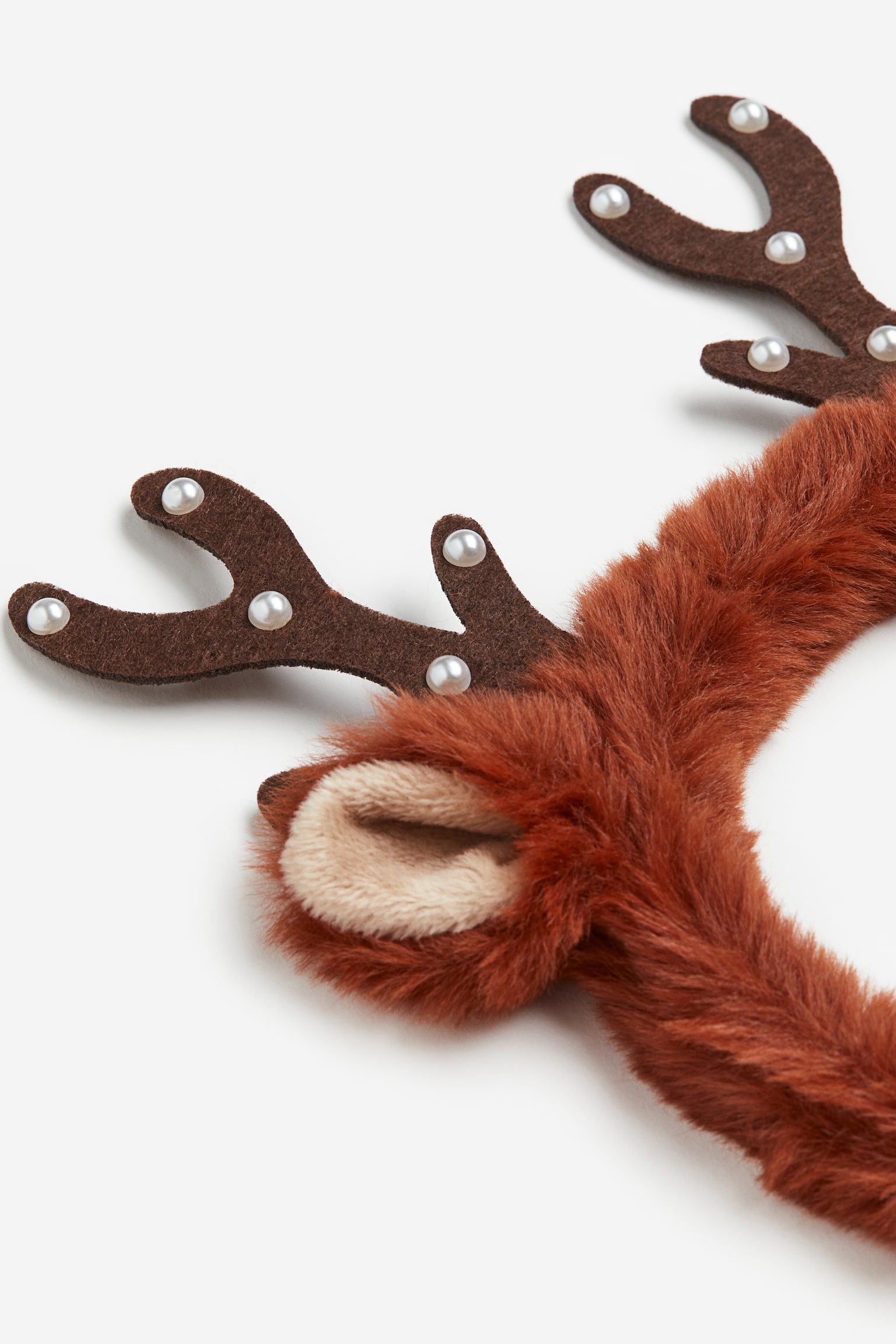 Antler Alice band - Brown/Reindeer - 2