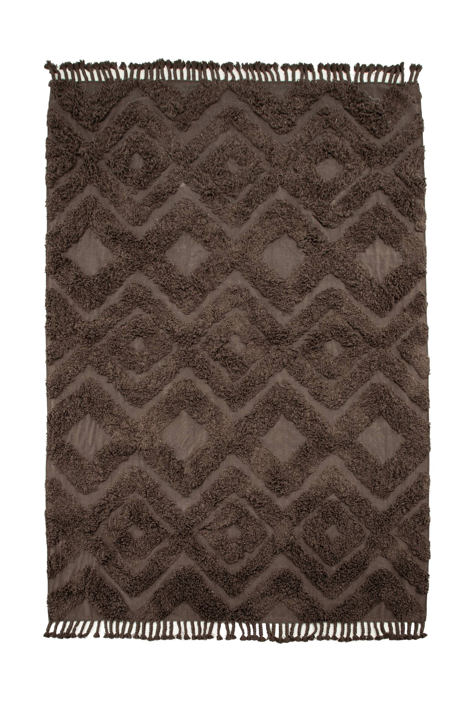 Hilma Matta - Bomull, Brun/Bomull, Beige - 1