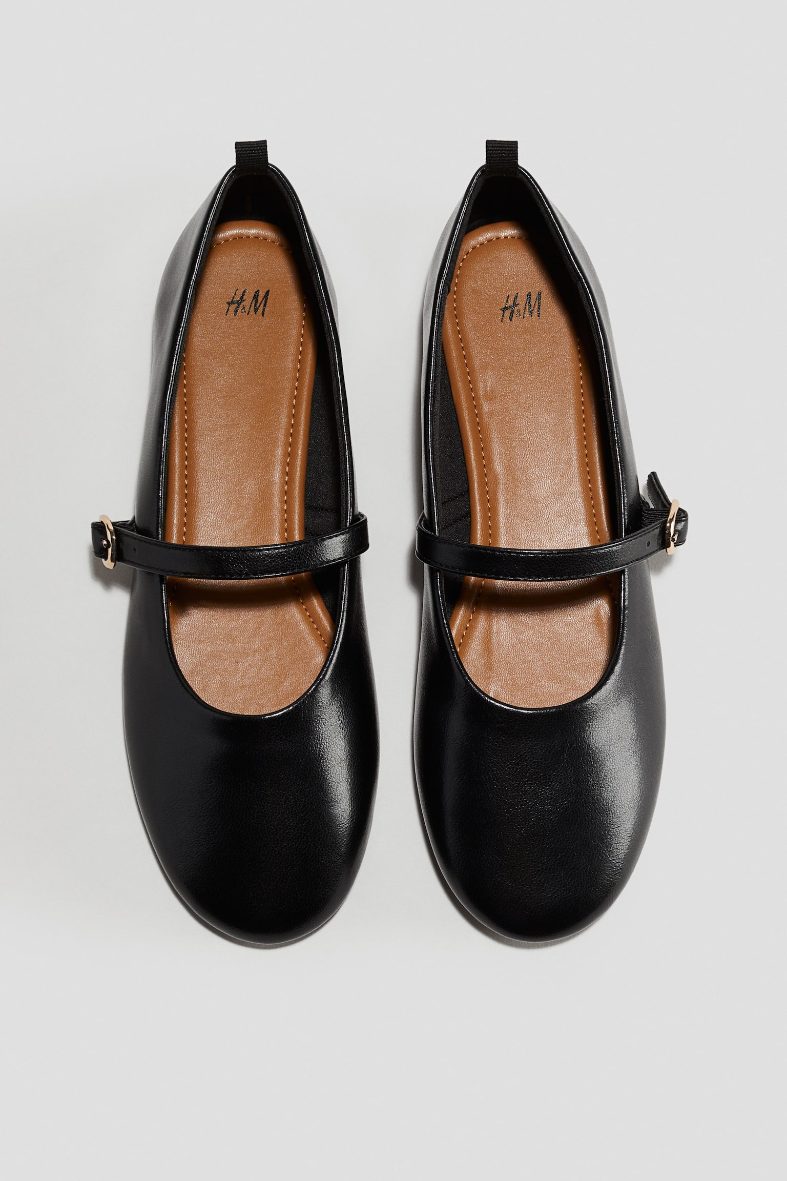 Mary Jane ballet pumps - Black/Black/Glittery - 3