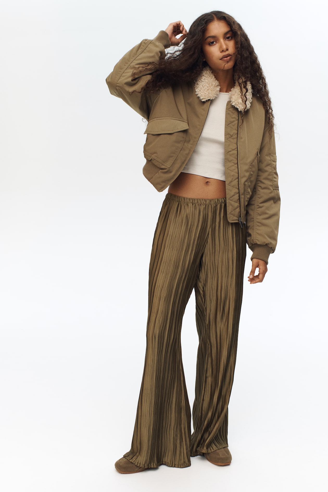 Crinkled Pants - image 2