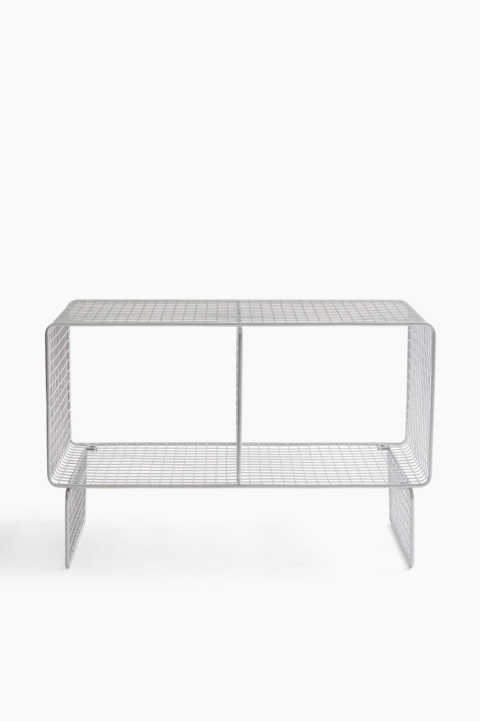 Metal wire cabinet - Silver-coloured - 6