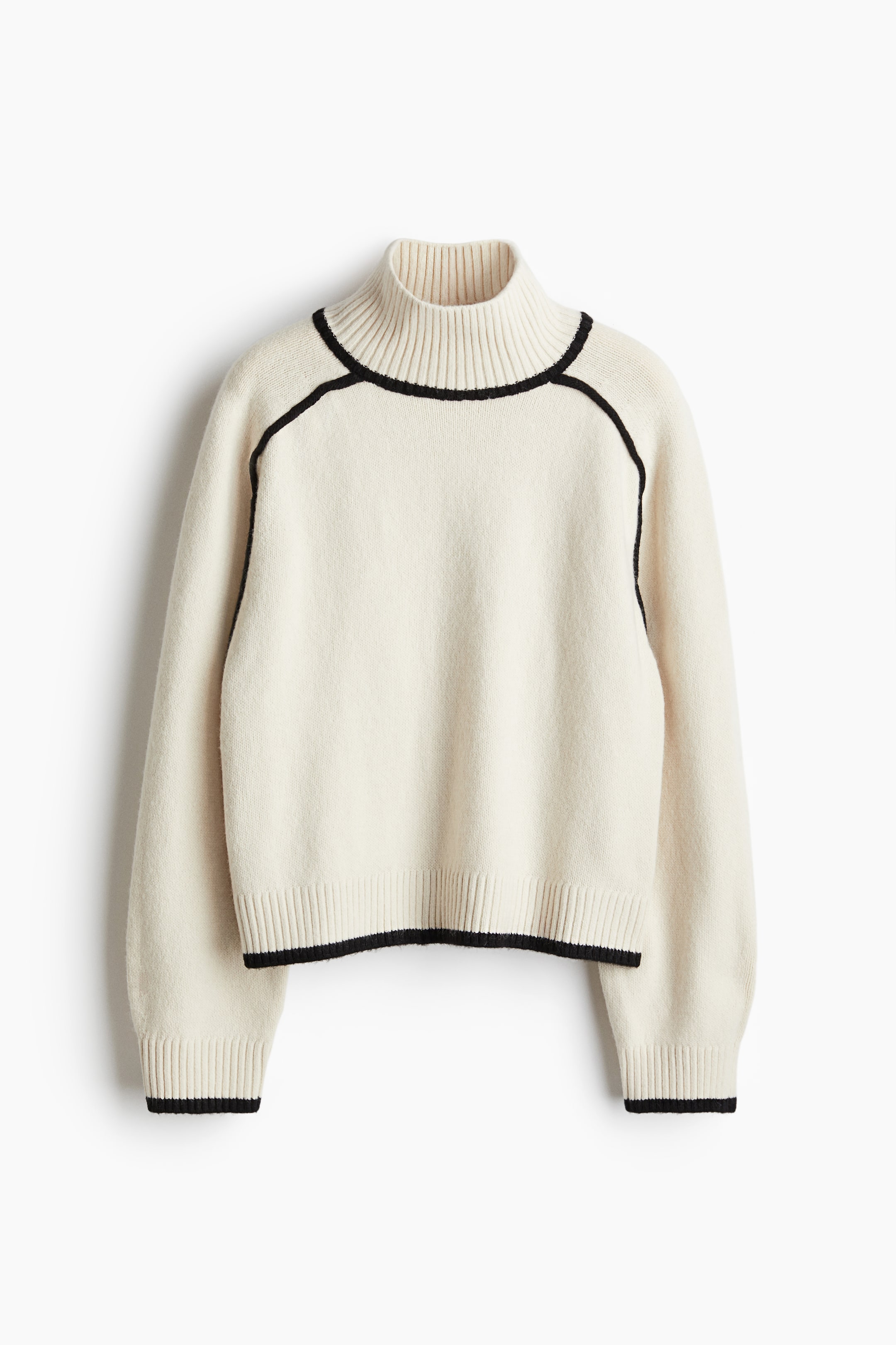 Mock Turtleneck Sweater