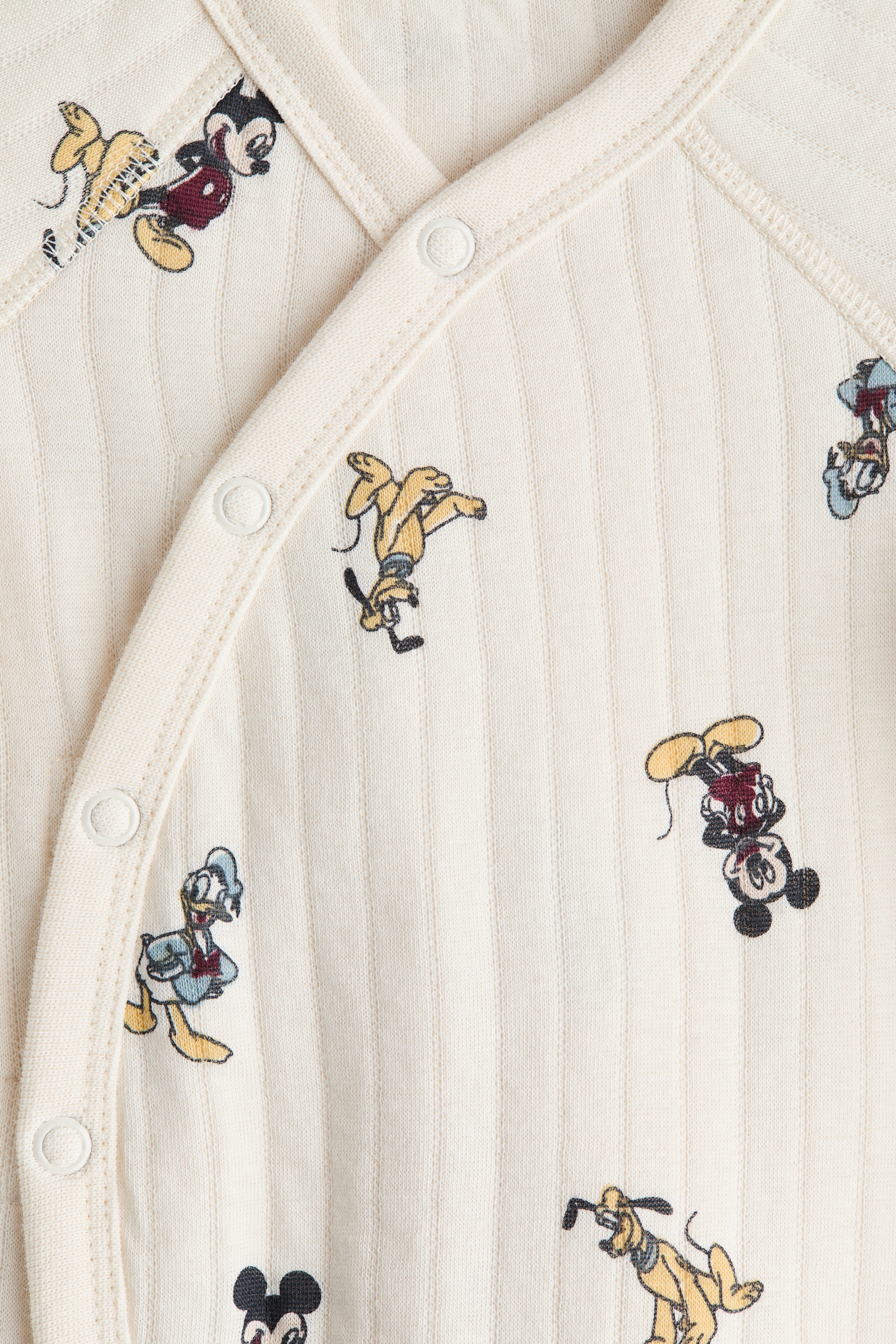 拡大画像を表示: プリントロンパース - クリーム／ミッキーマウス - Kids | H&M JP 2