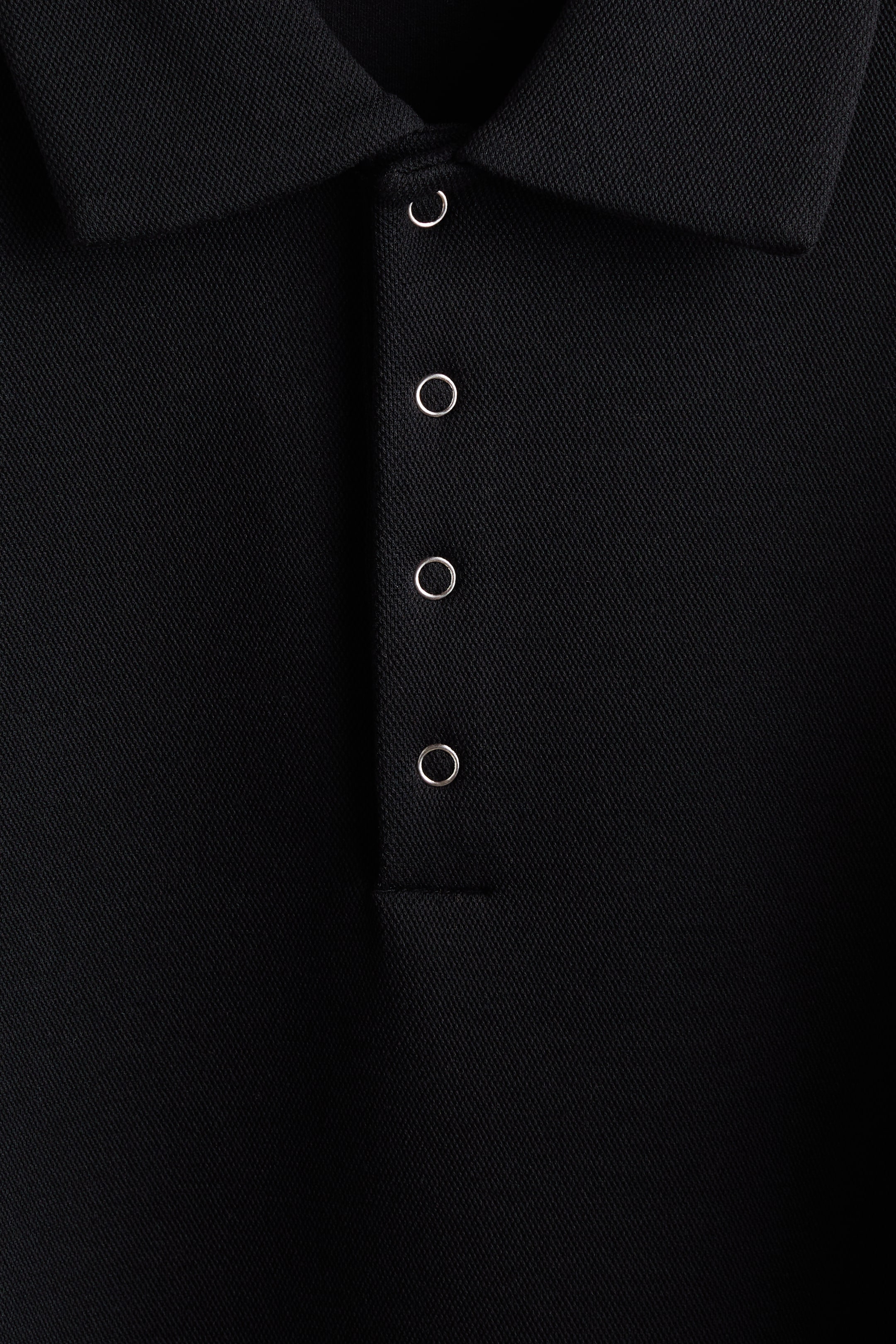 Oversized Scuba Polo Shirt