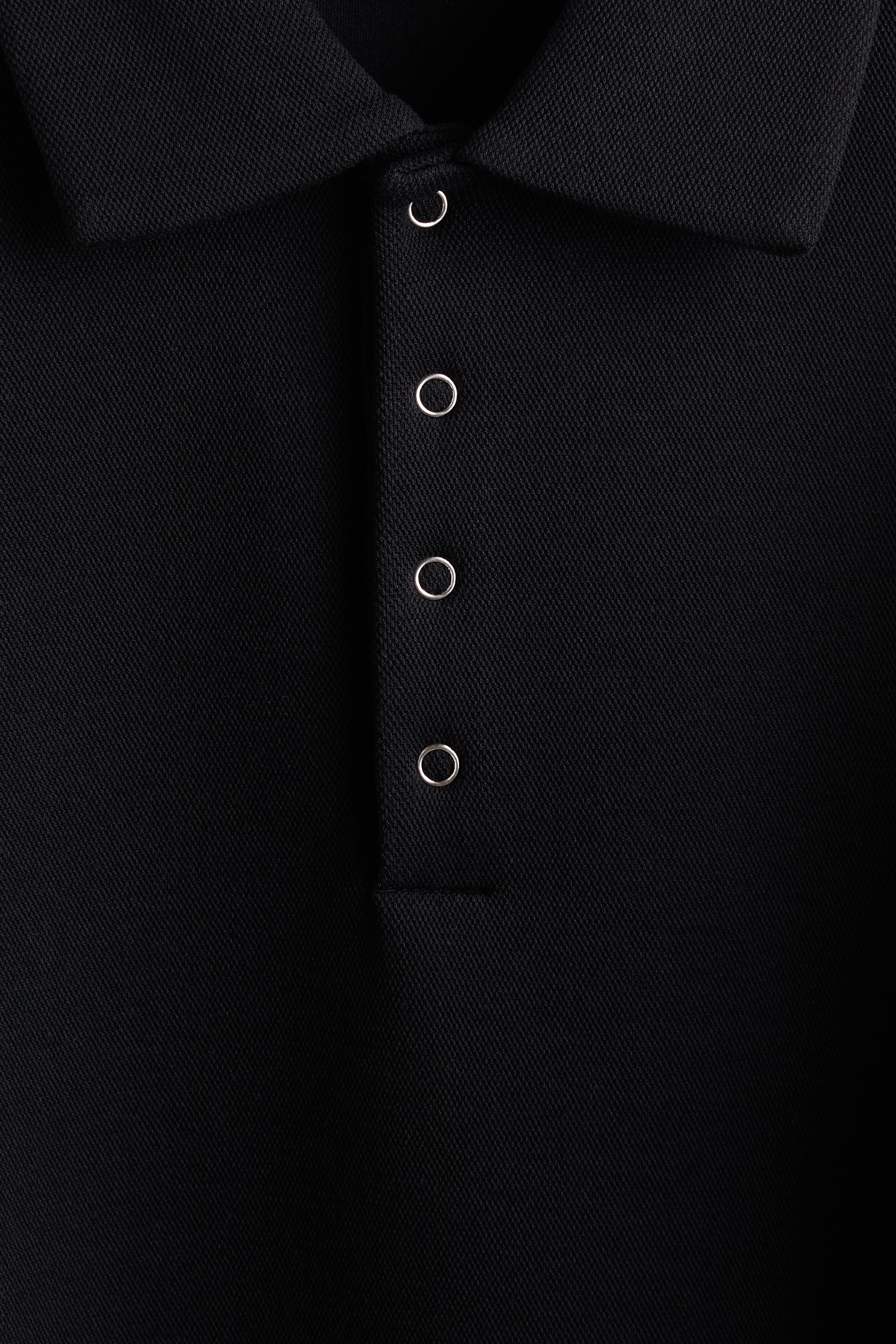 Oversized Scuba Polo Shirt