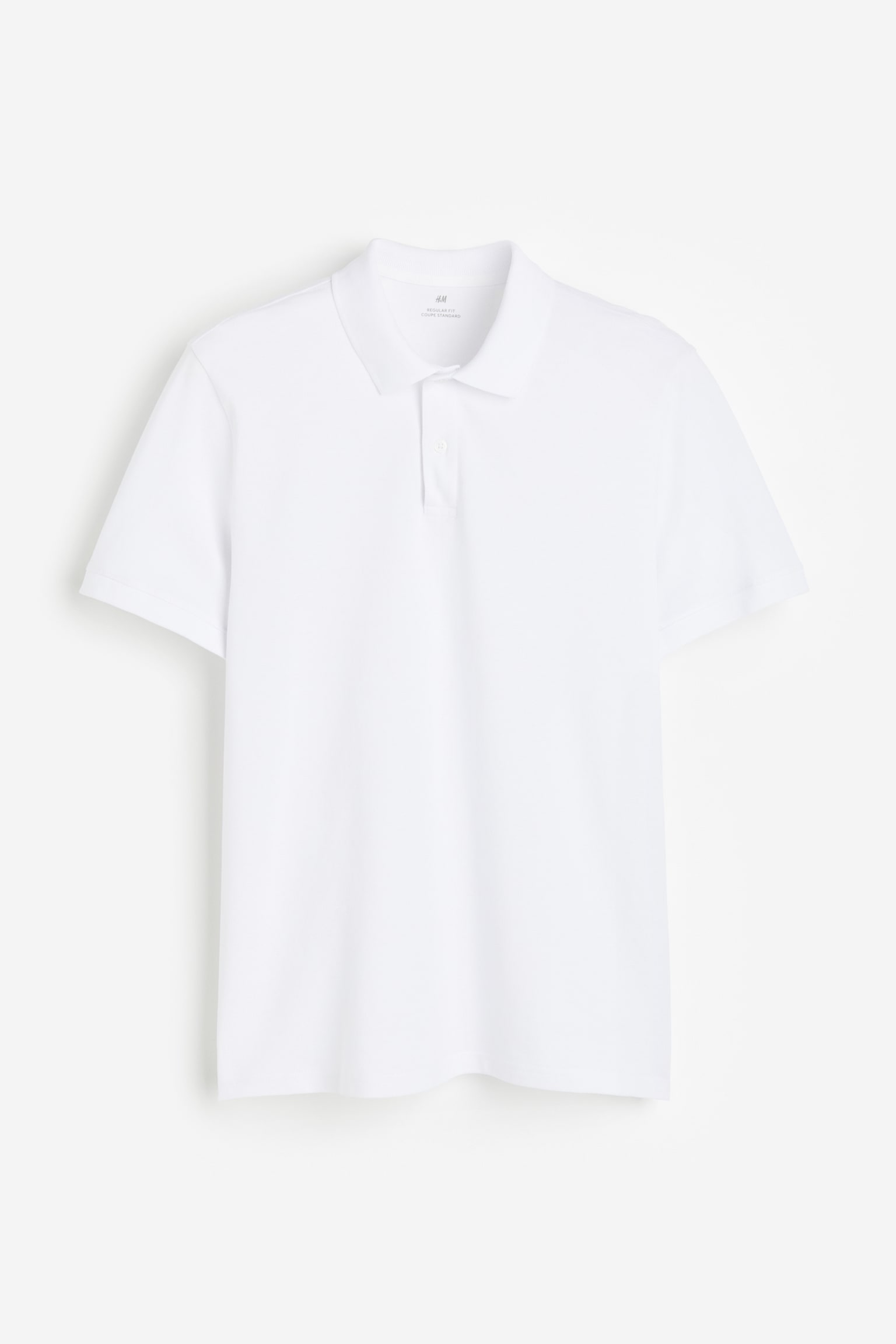 Regular Fit Piqué polo shirt - White/Black/Navy blue/Beige - 2