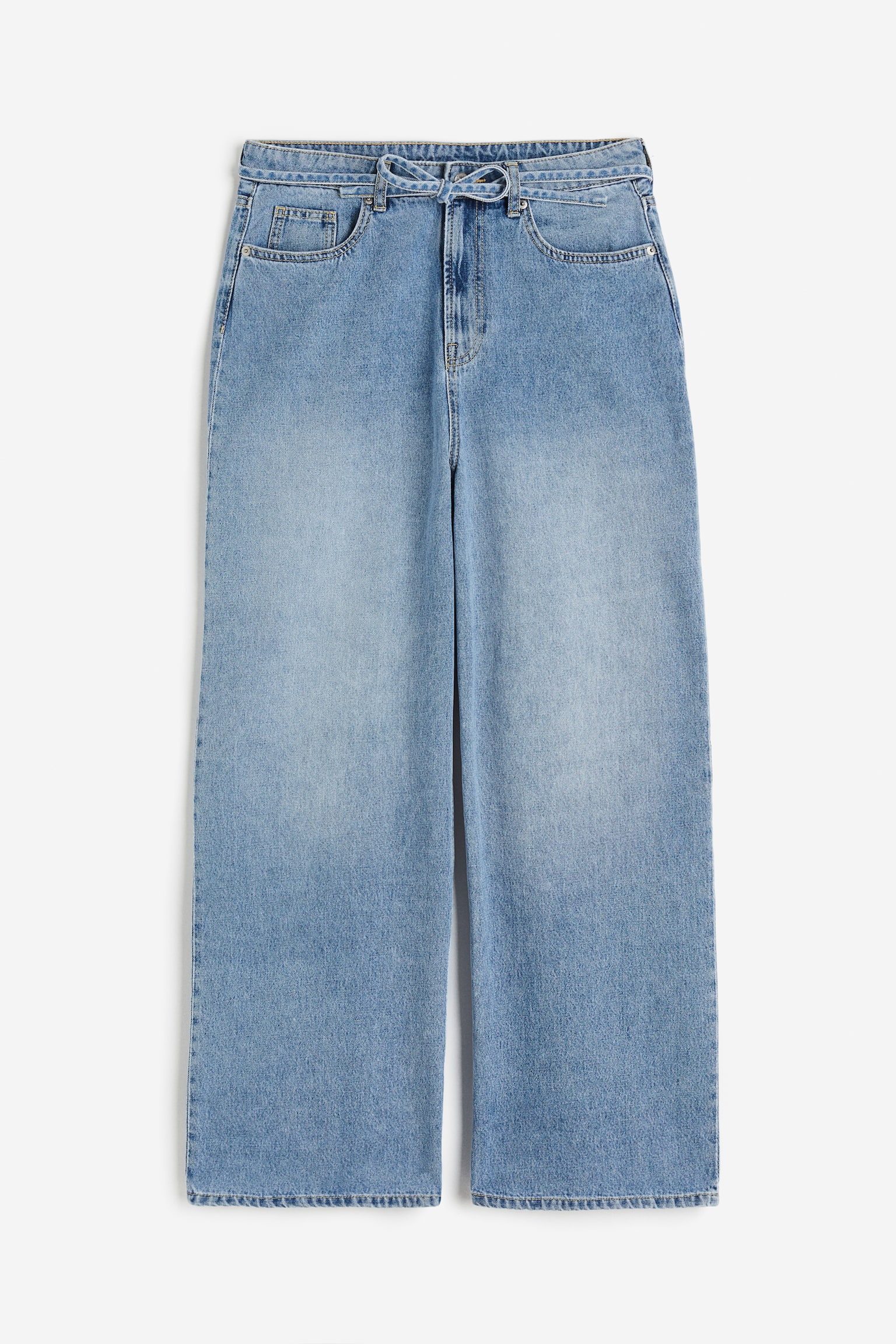 90s Baggy Regular Jeans - Light denim blue/Beige/Grey - 2