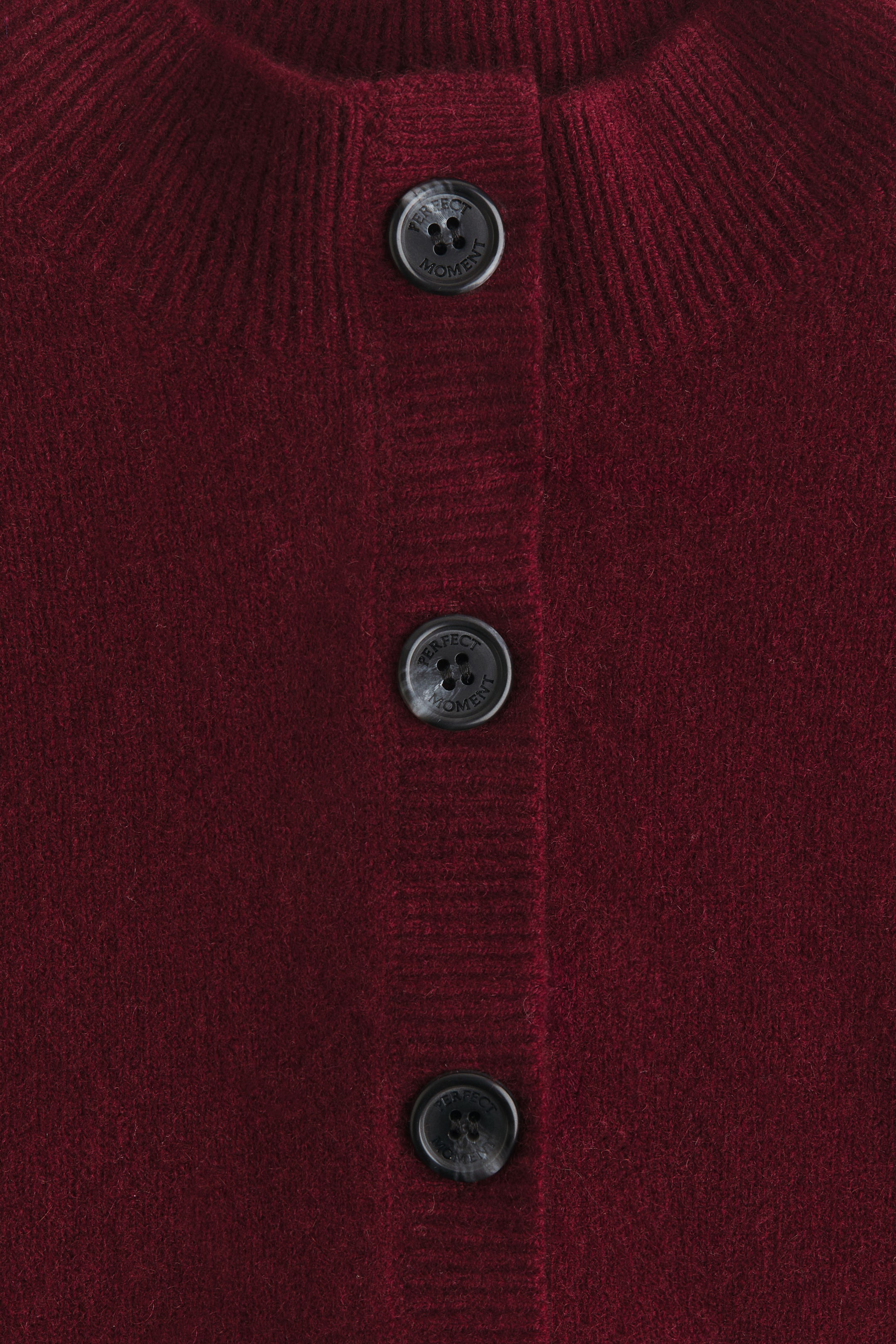 View larger image: Wool-blend top - Burgundy - Ladies | H&M IE 9