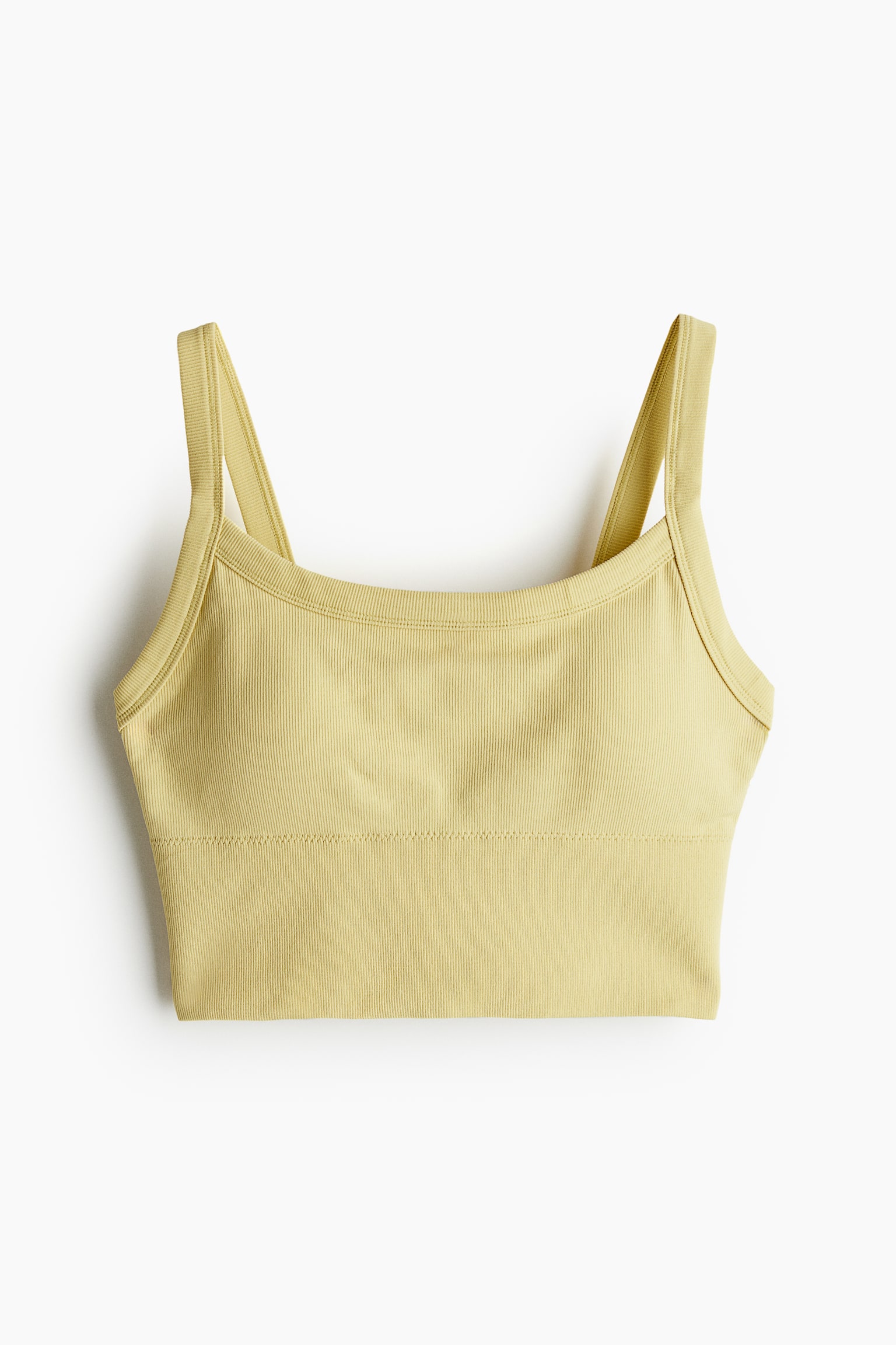 Light Support Sports Bra In DryMove™ - Yellow/Light pink/Light beige/Black - 2