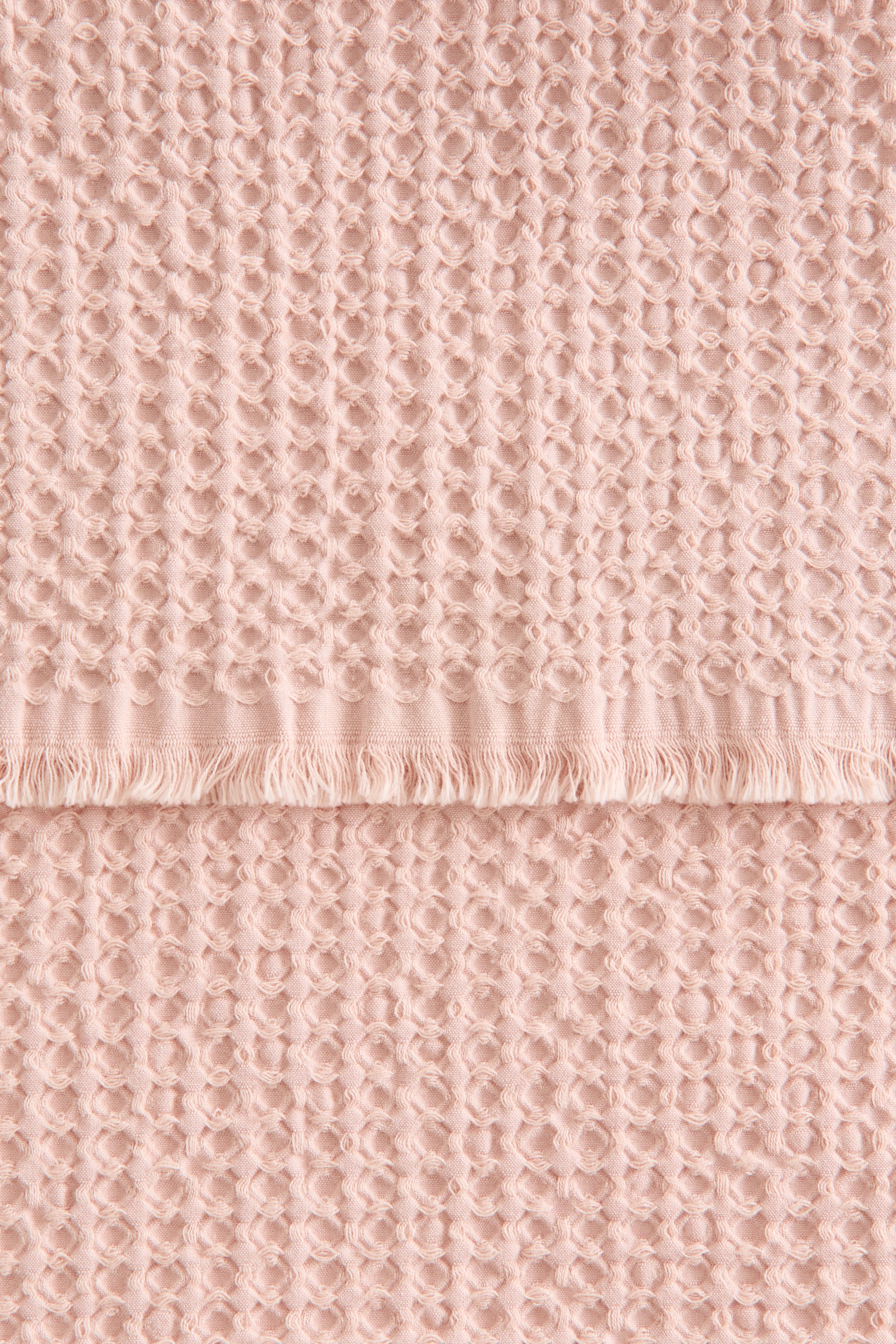 View larger image: Waffled hand towel - Powder pink - Home All | H&M IN 4