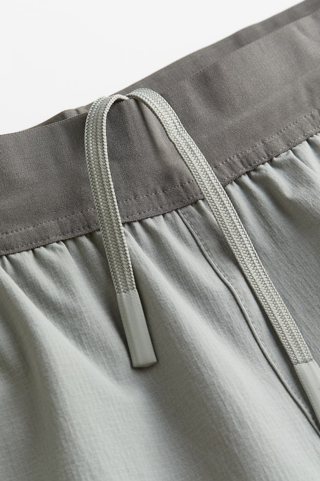 DryMove™ Double-layered sports shorts - Grey - 7