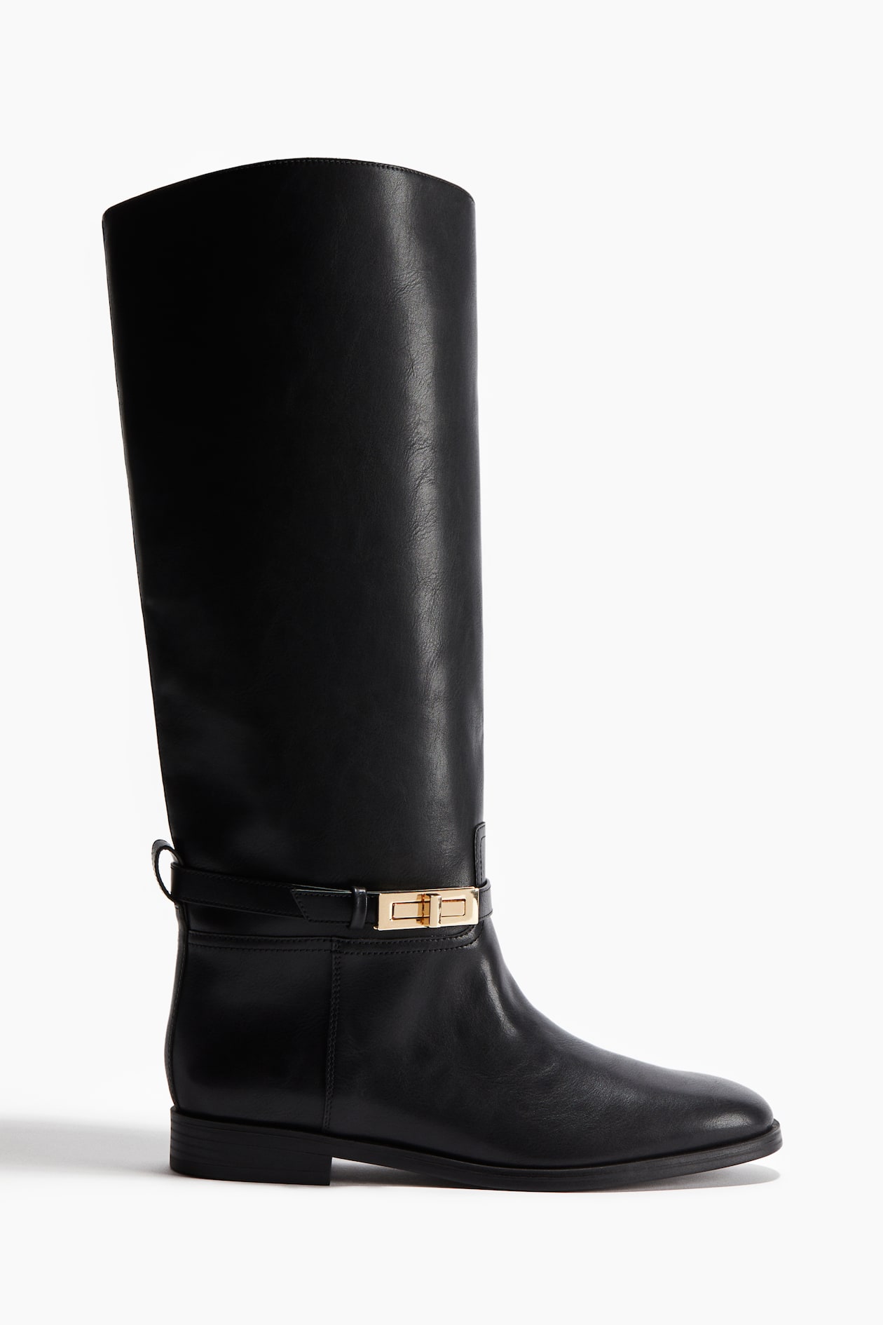 Bottes avec bride - Noir - FEMME | H&M FR